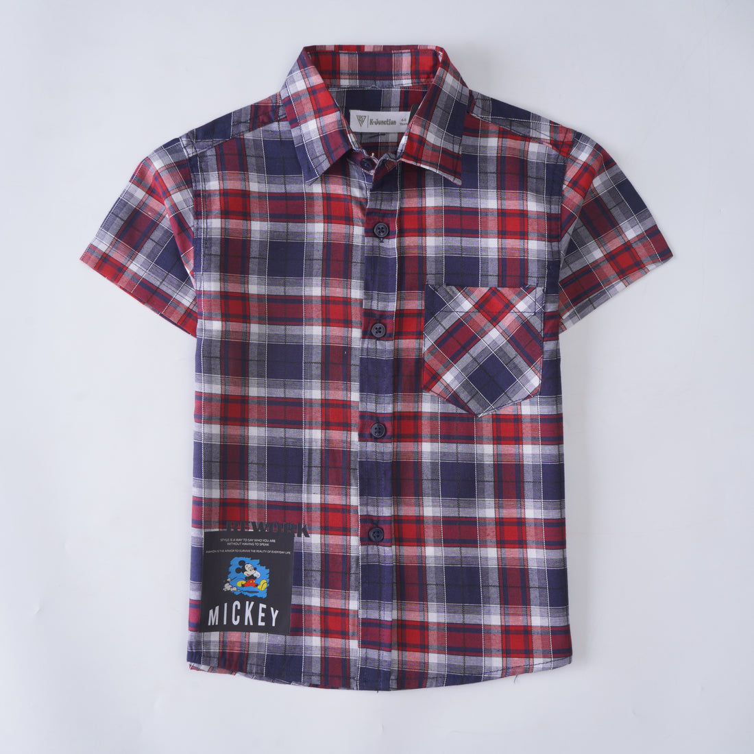 Boys Printed Half Sleeves Shirt