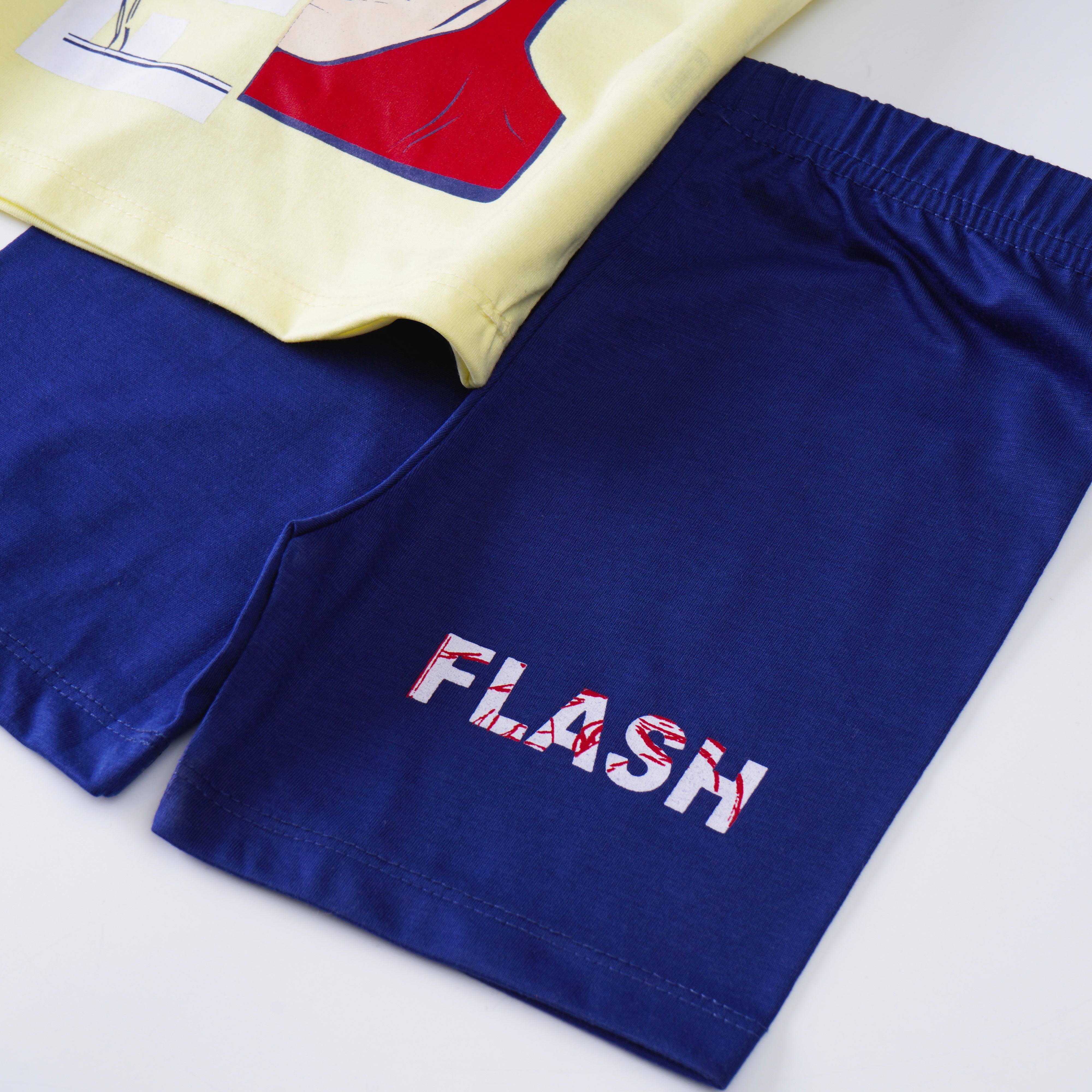 Boys Half Sleeves 2 Piece Suit (Flash)