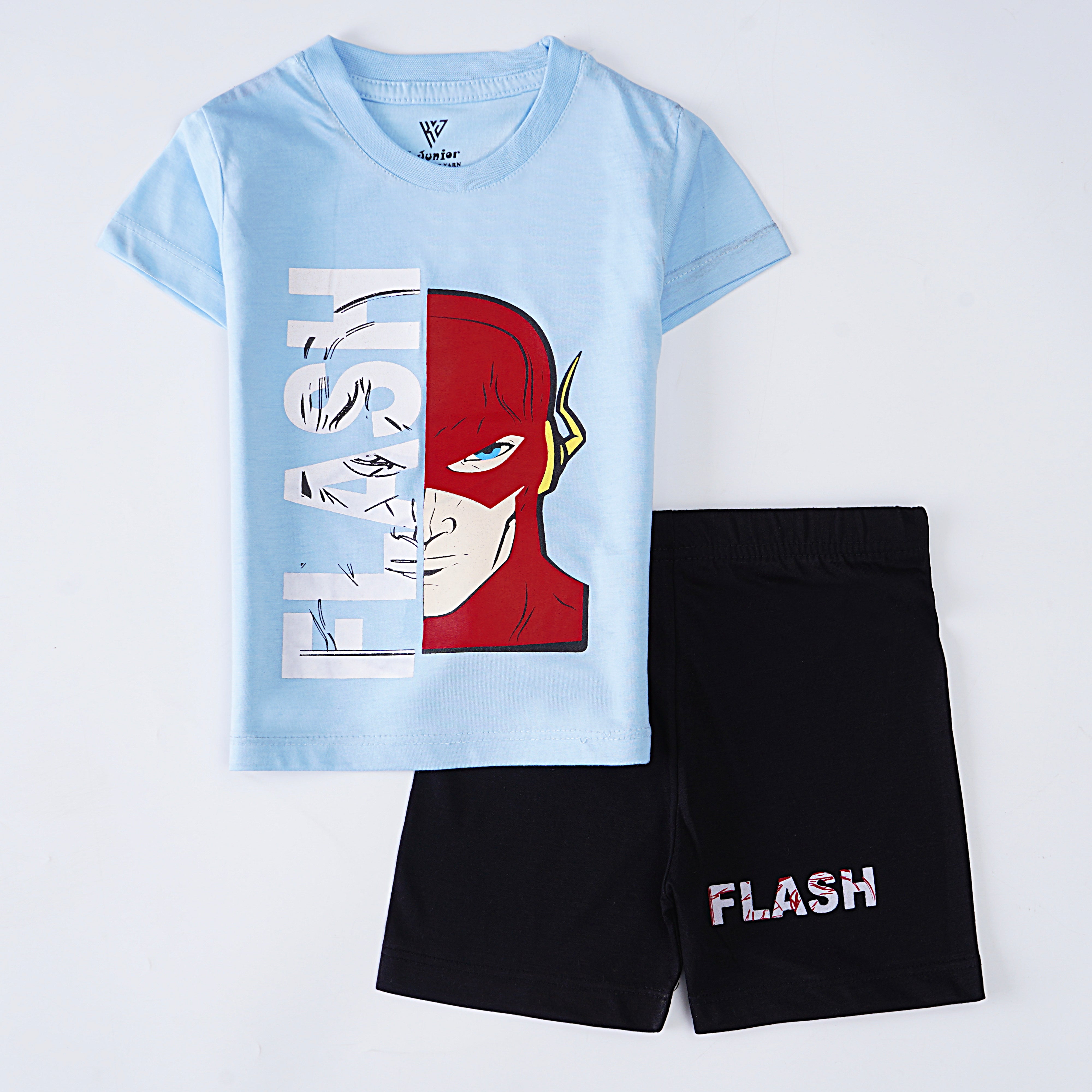 Boys Half Sleeves 2 Piece Suit (Flash)
