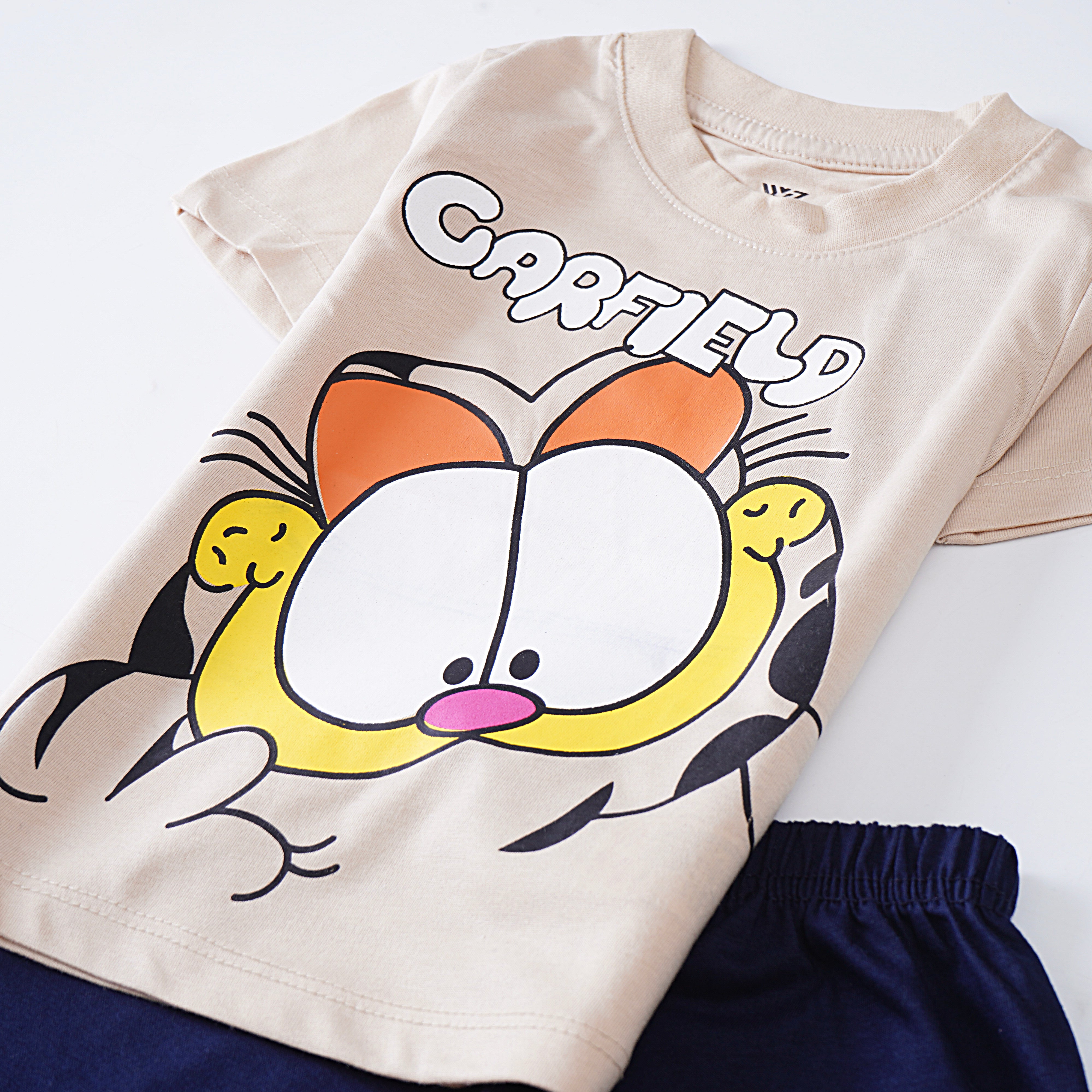 Boys Half Sleeves 2 Piece Suit (Garfield)