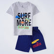 Boys Half Sleeves 2 Piece Suit (Surf)