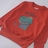 Boys Printed Full Sleeve Sweat T-Shirt (Dino)