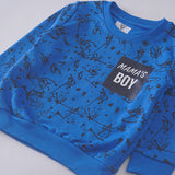 Boys Printed Full Sleeve Sweat T-Shirt (7199)