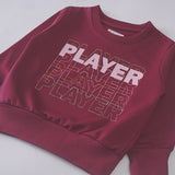 Boys Printed Full Sleeve Sweat T-Shirt (Player)