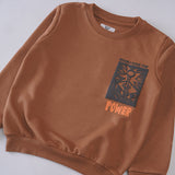 Boys Printed Full Sleeve Sweat T-Shirt (7196)