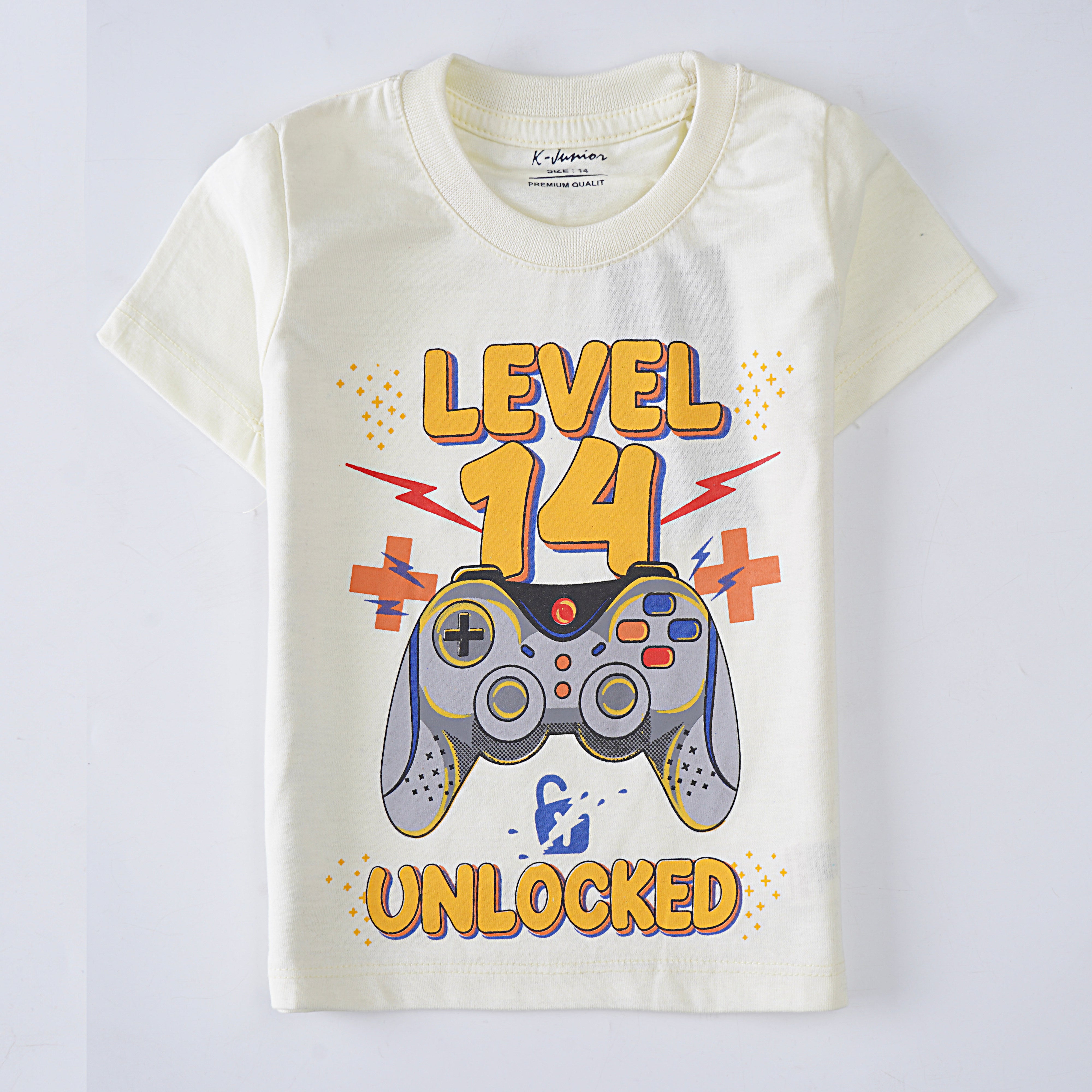 Boys Half Sleeves-Printed T-Shirt (level-14)