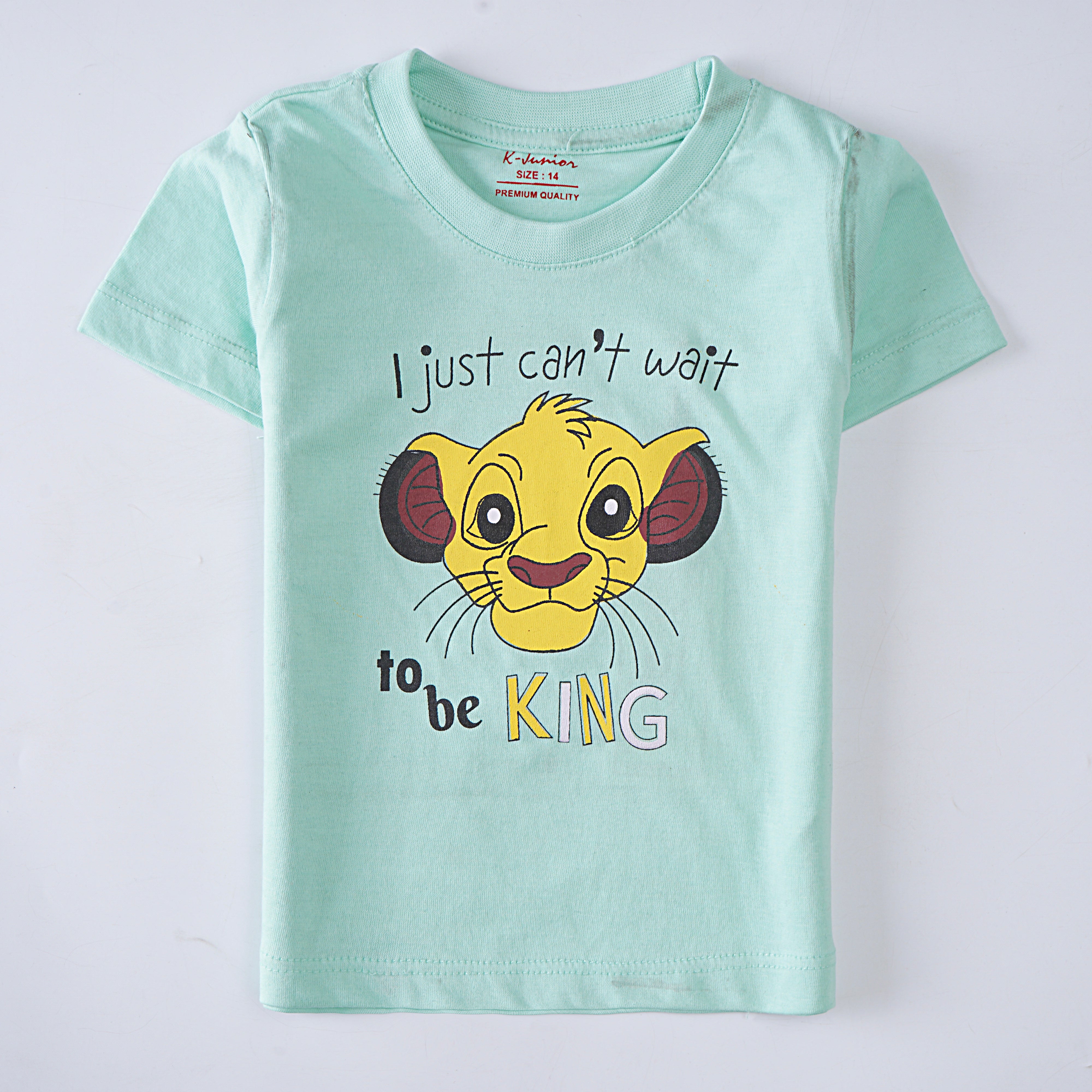 Boys Half Sleeves-Printed T-Shirt (Simba)