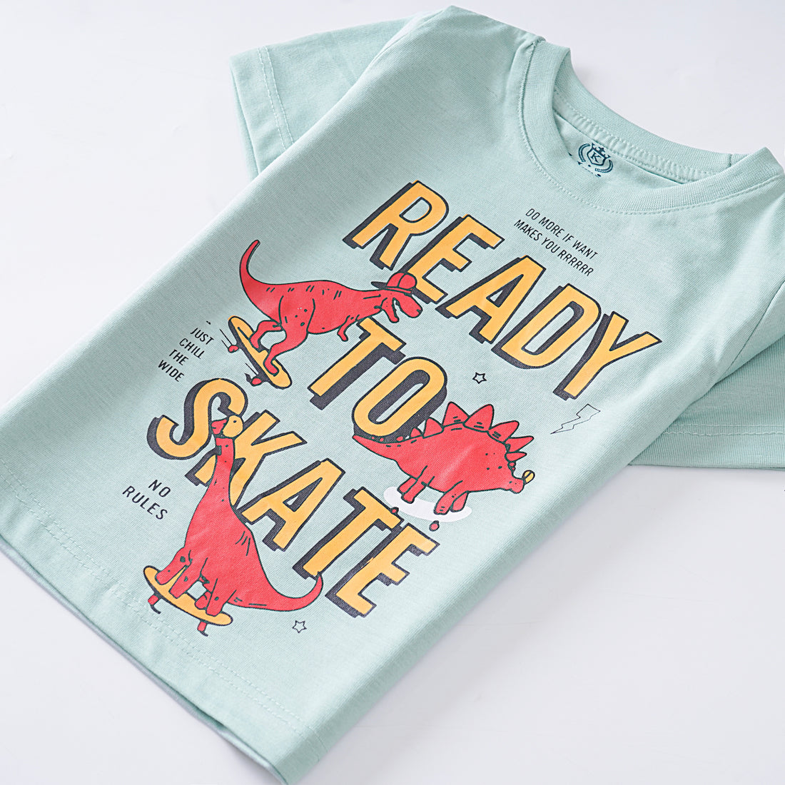 Infant Boys Half Sleeves-Printed T-Shirt (Ready)