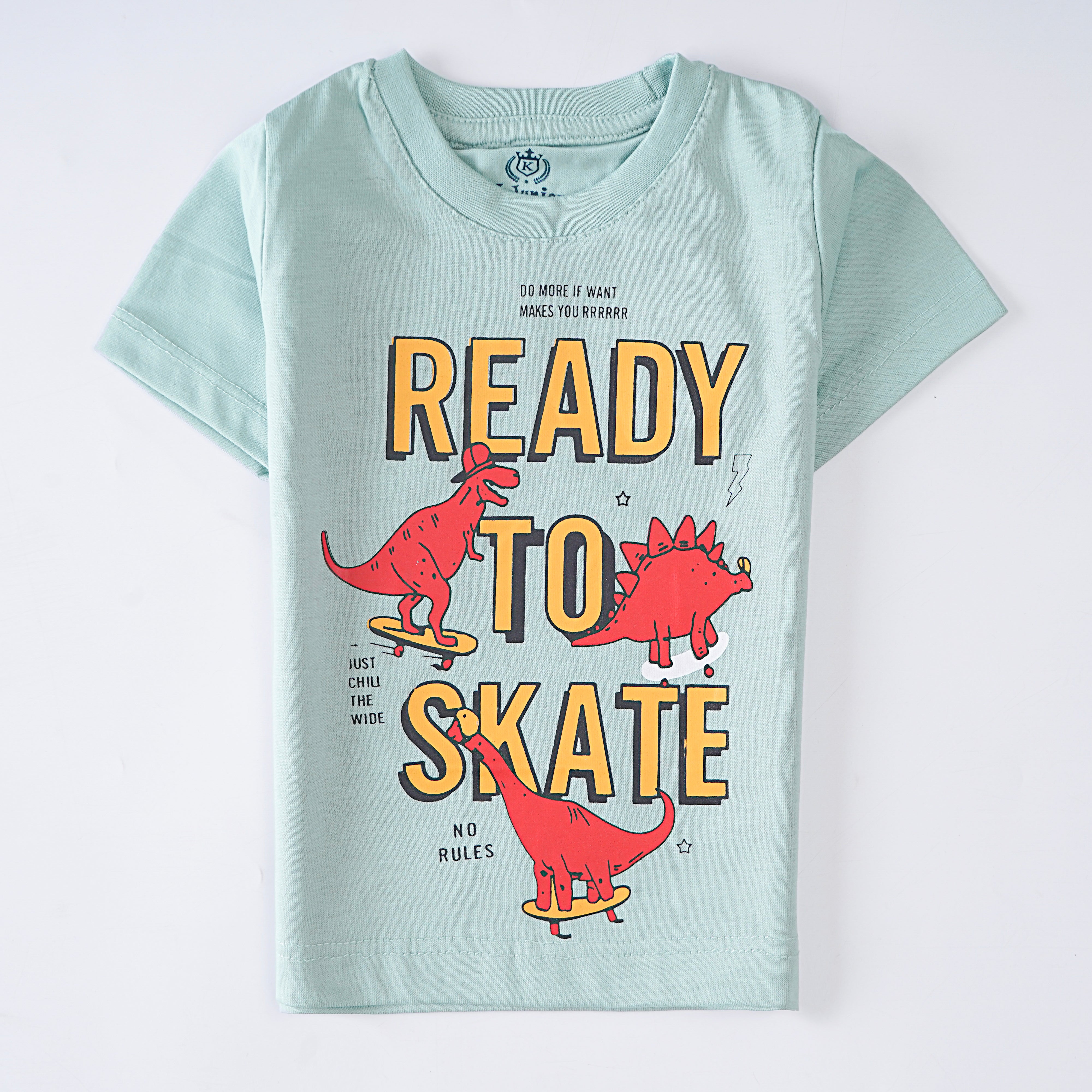 Infant Boys Half Sleeves-Printed T-Shirt (Ready)