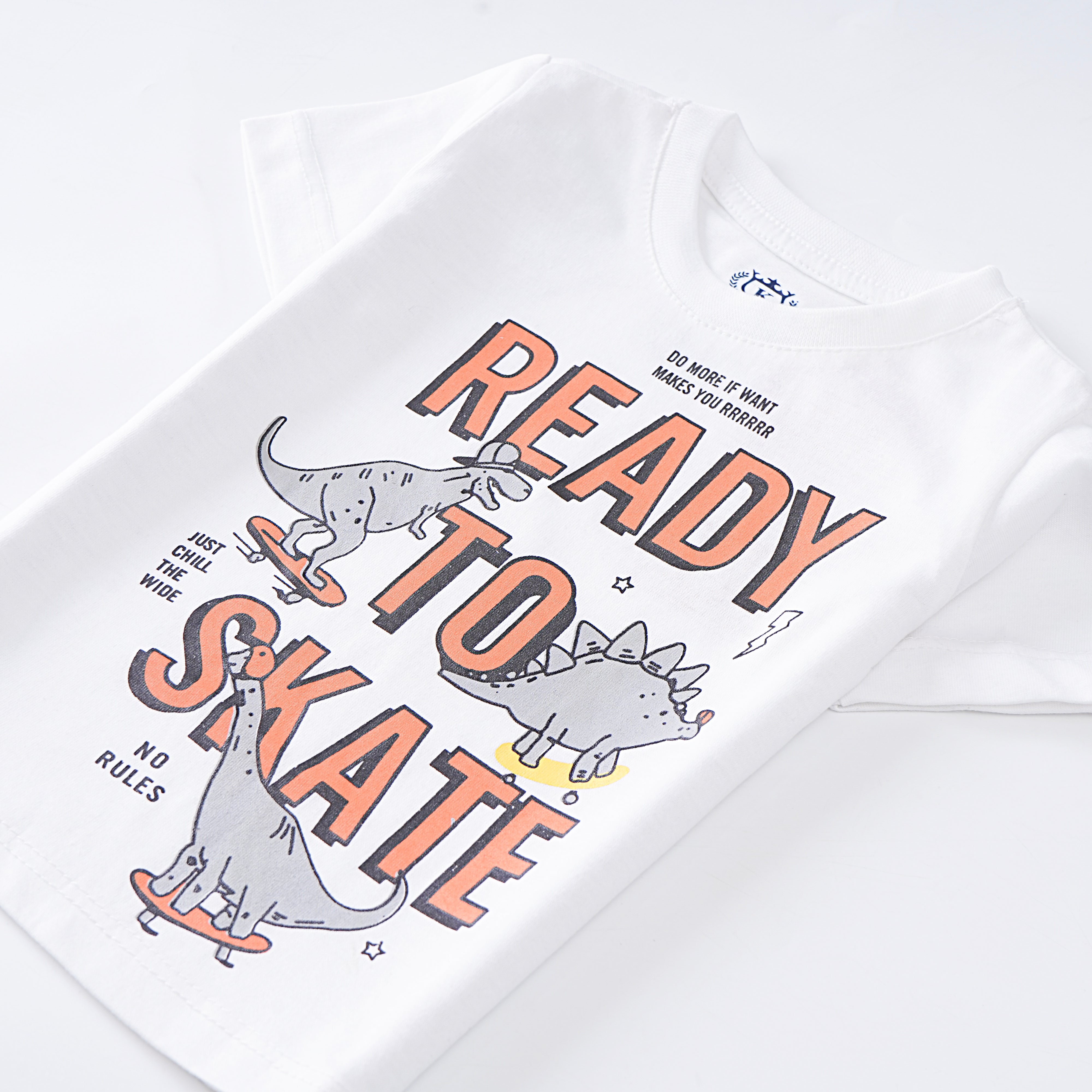 Infant Boys Half Sleeves-Printed T-Shirt (Ready)