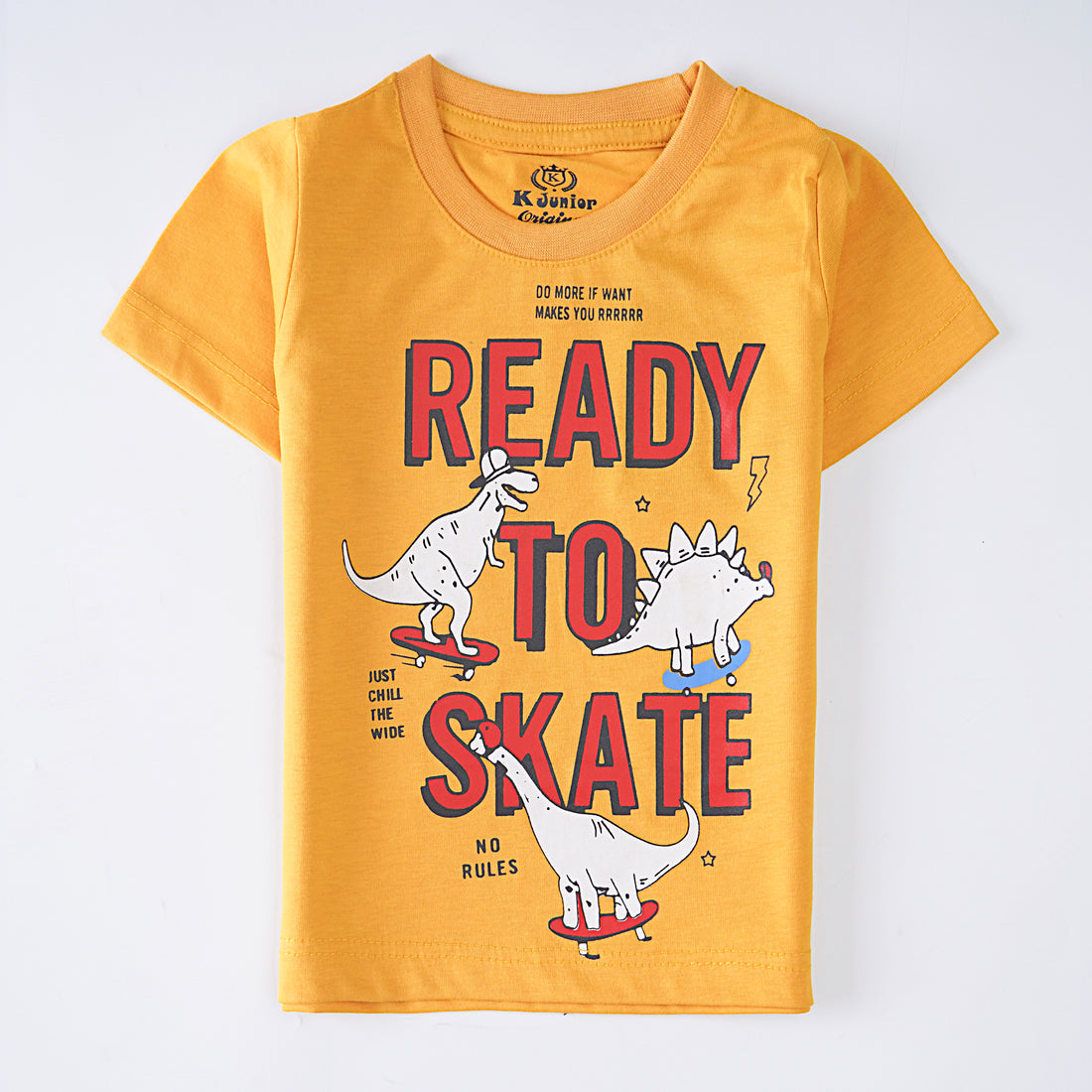 Infant Boys Half Sleeves-Printed T-Shirt (Ready)