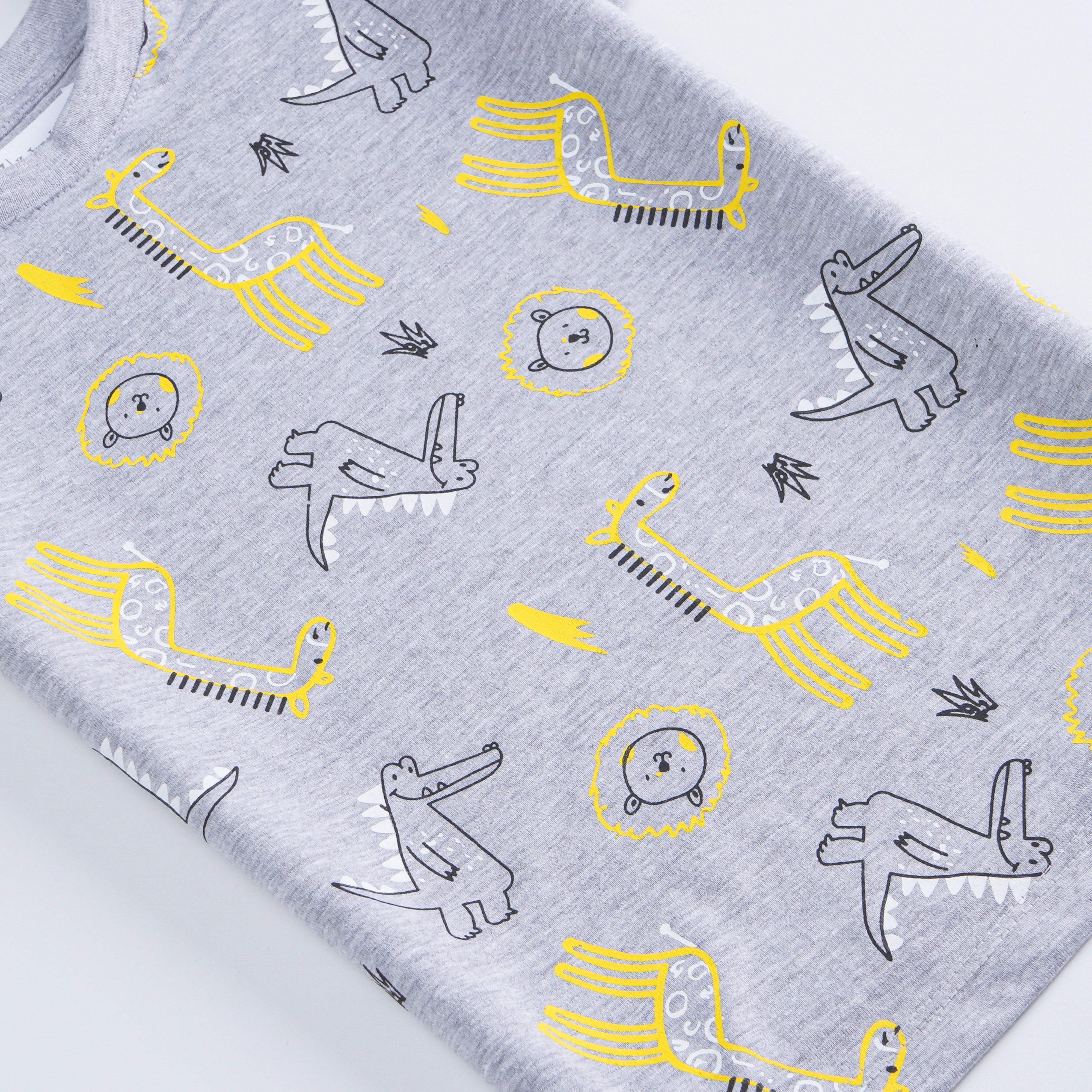 Boys Half Sleeves-Printed T-Shirt