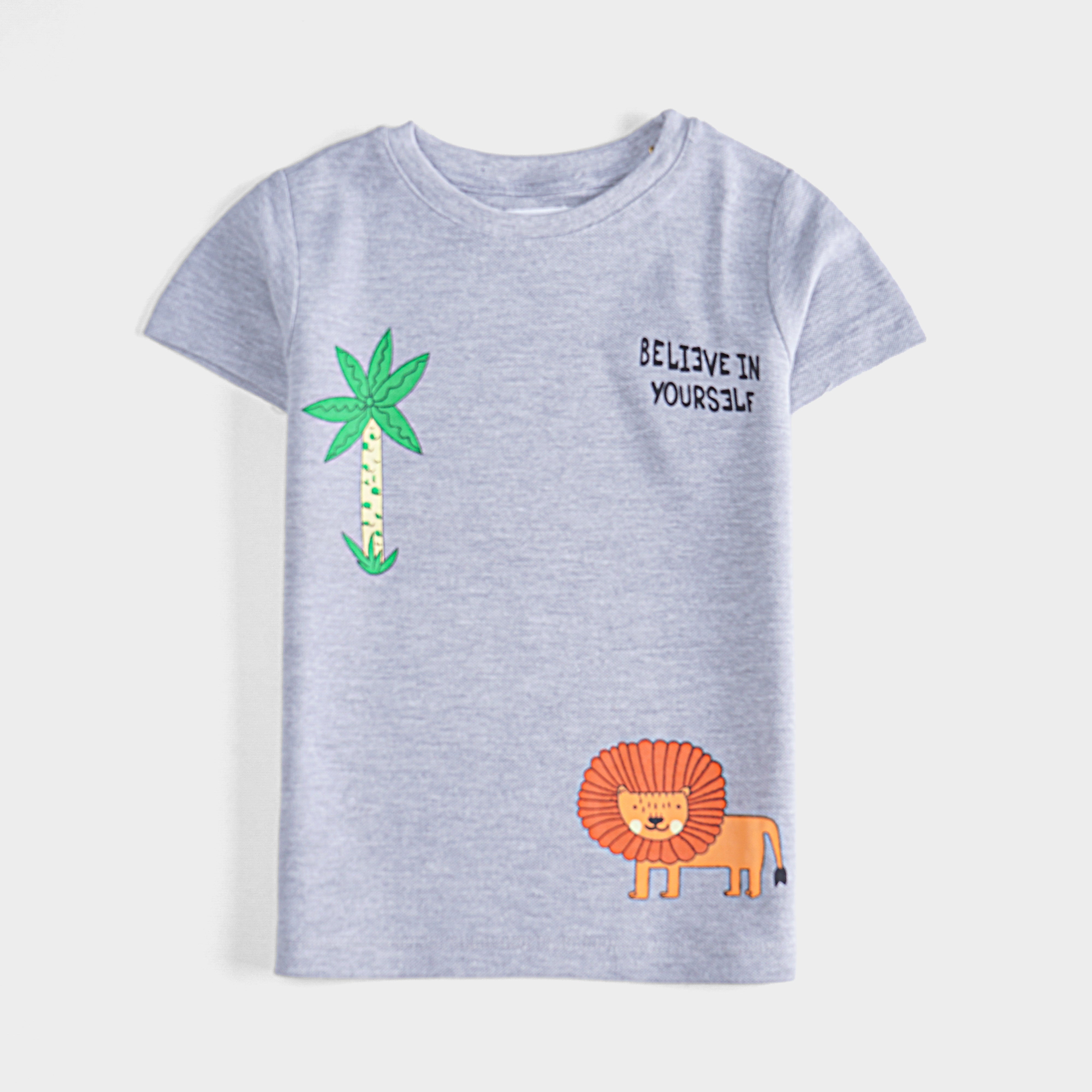 Boys Half Sleeves-Printed T-Shirt