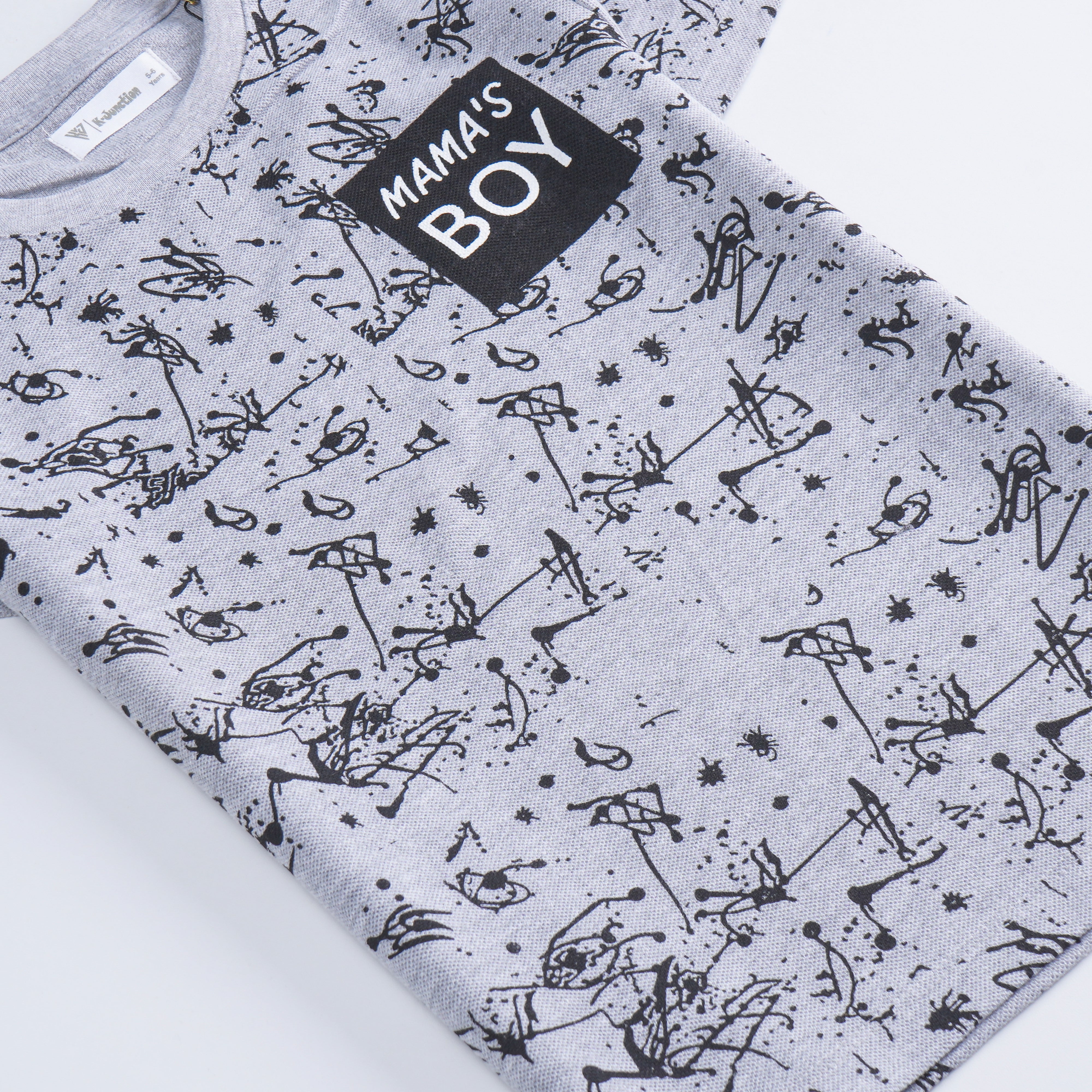 Boys Half Sleeves-Printed T-Shirt