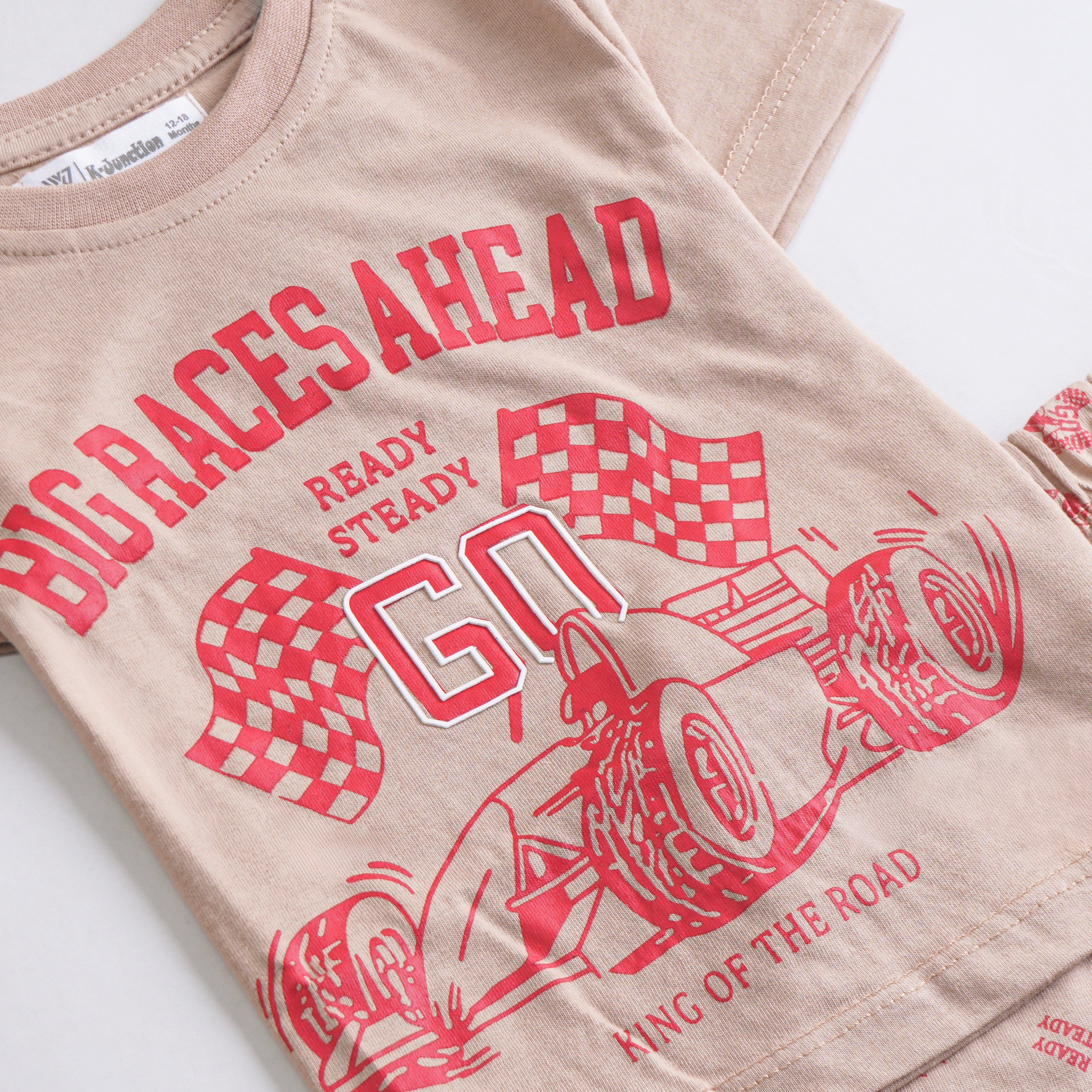 Boys Half Sleeves 2 Piece Suit