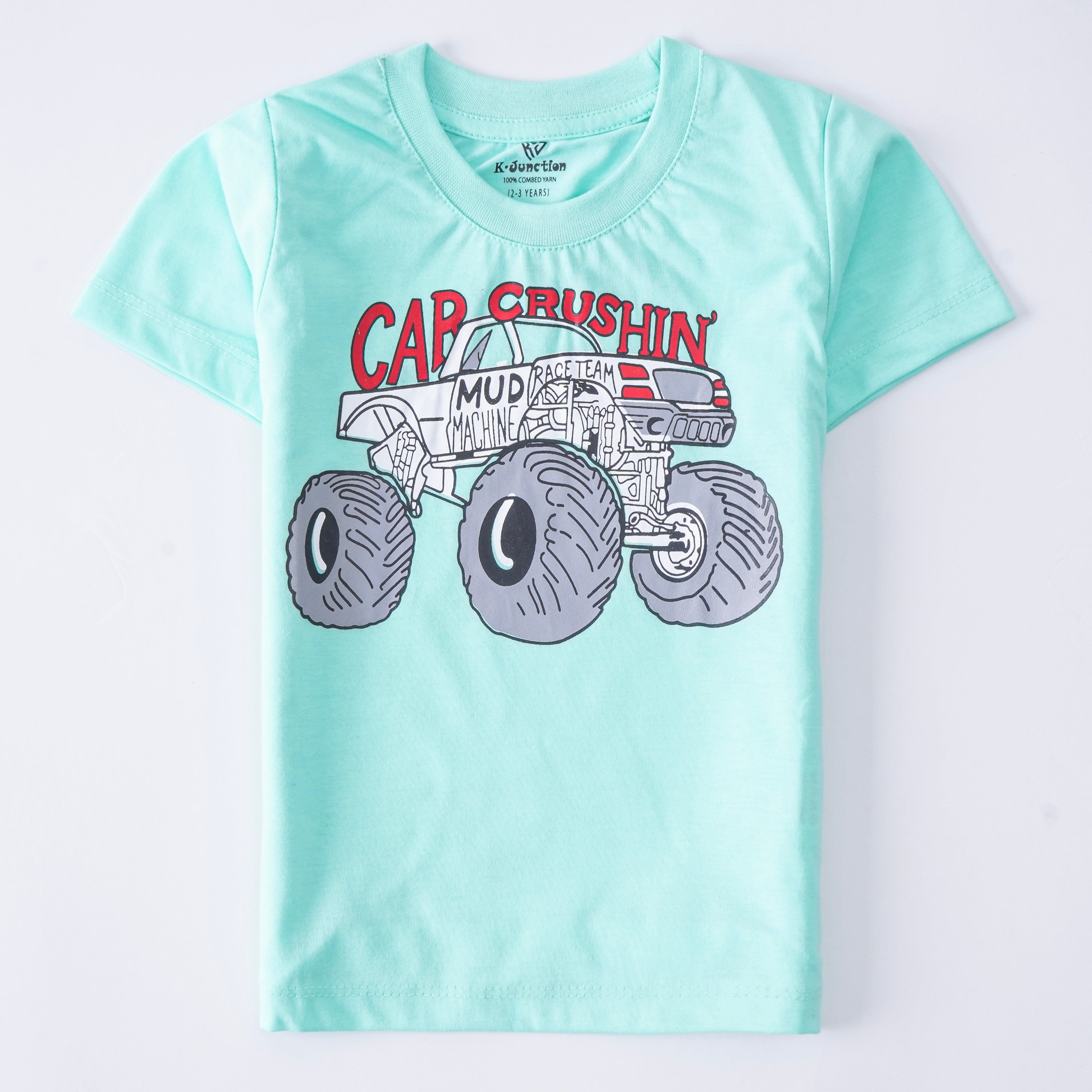 Infant Boys Half Sleeves-Printed T-Shirt (Crushin)