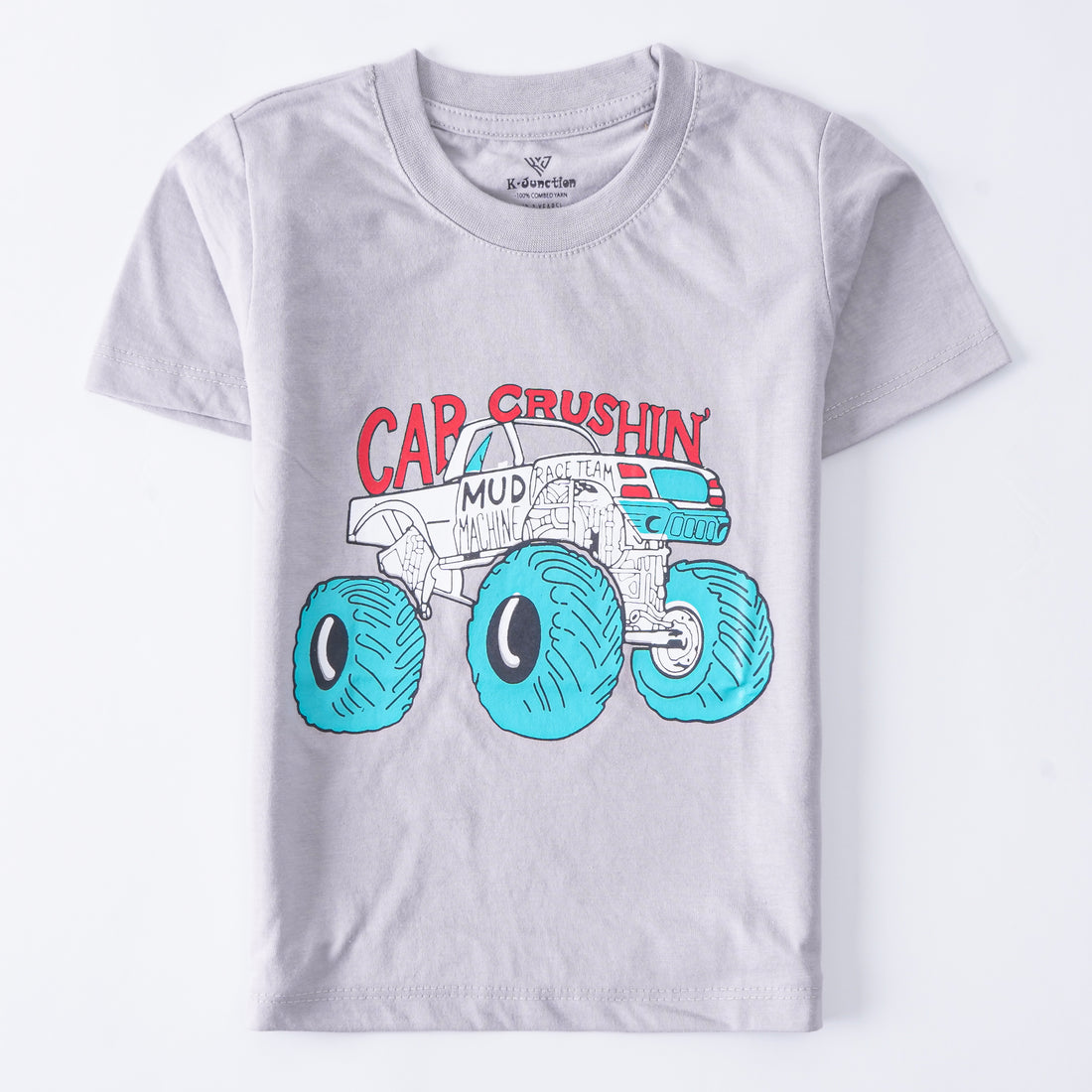Infant Boys Half Sleeves-Printed T-Shirt (Crushin)