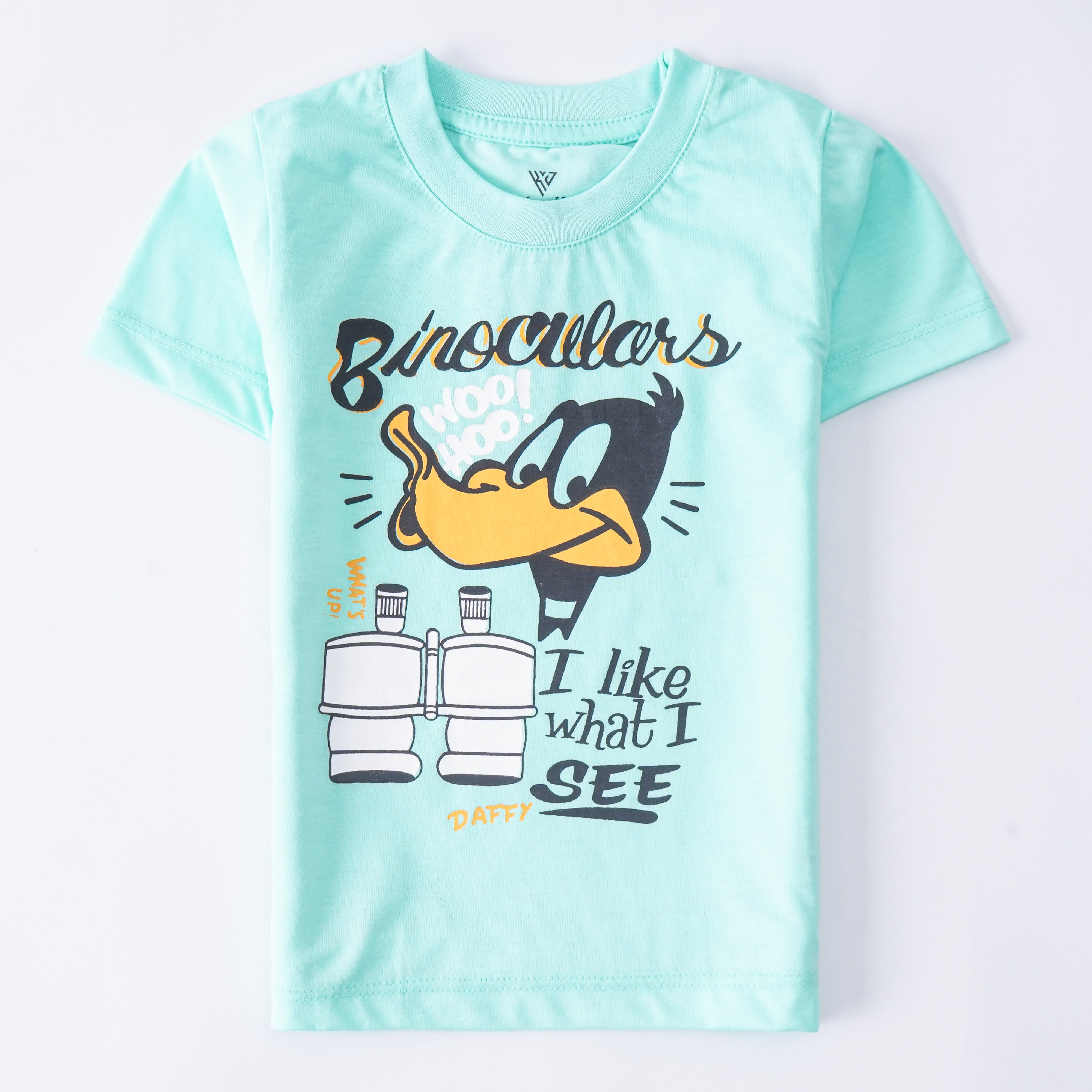Infant Boys Half Sleeves-Printed T-Shirt (Daffy)