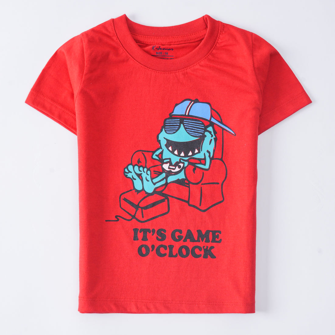 Infant Boys Half Sleeves-Printed T-Shirt (Game 2)