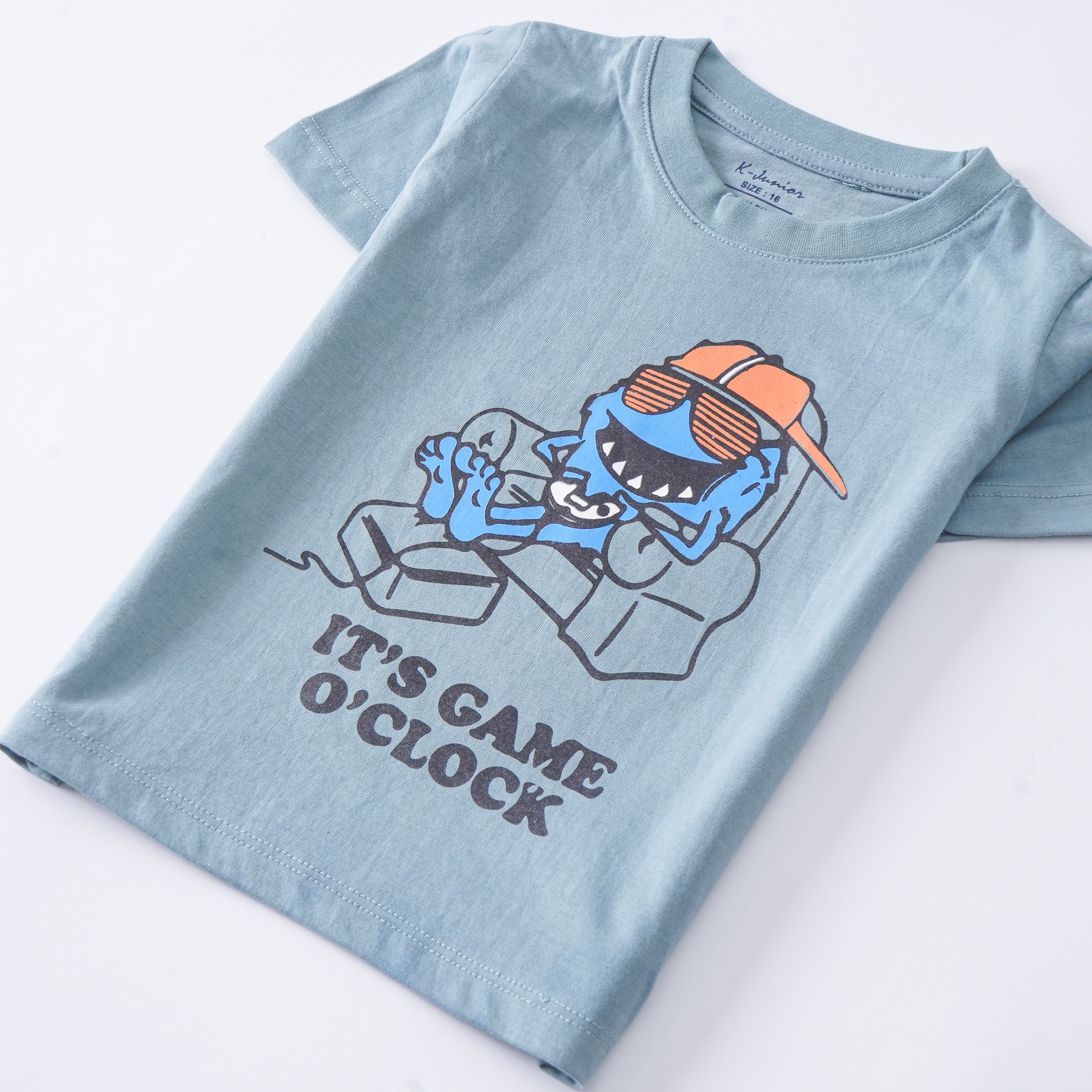 Infant Boys Half Sleeves-Printed T-Shirt (Game 2)