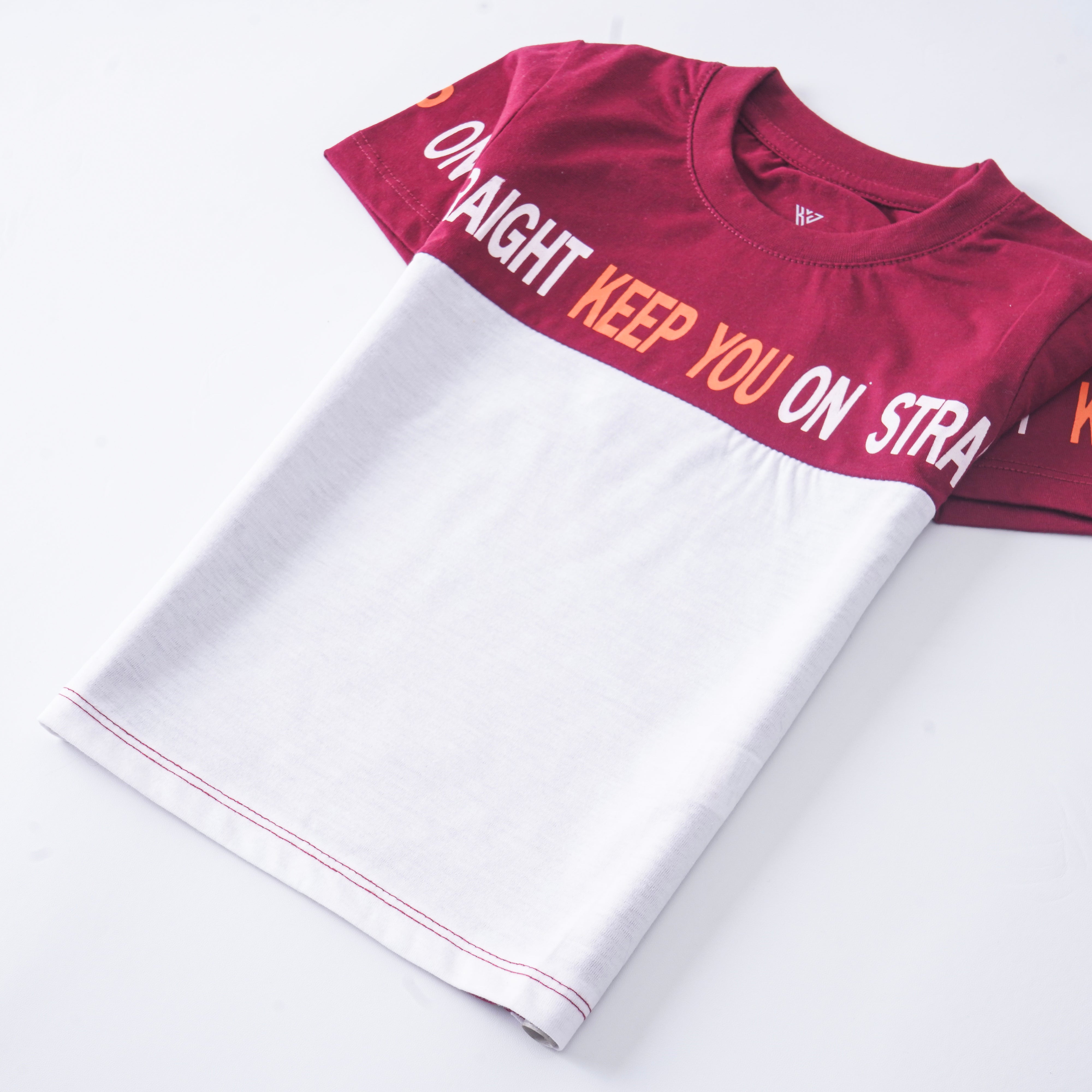 Infant Boys Half Sleeves-Printed T-Shirt (Keep)