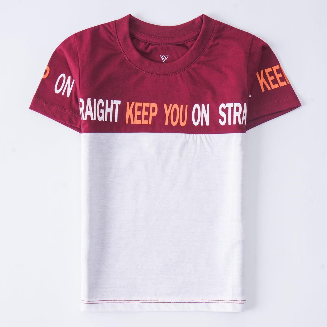 Infant Boys Half Sleeves-Printed T-Shirt (Keep)