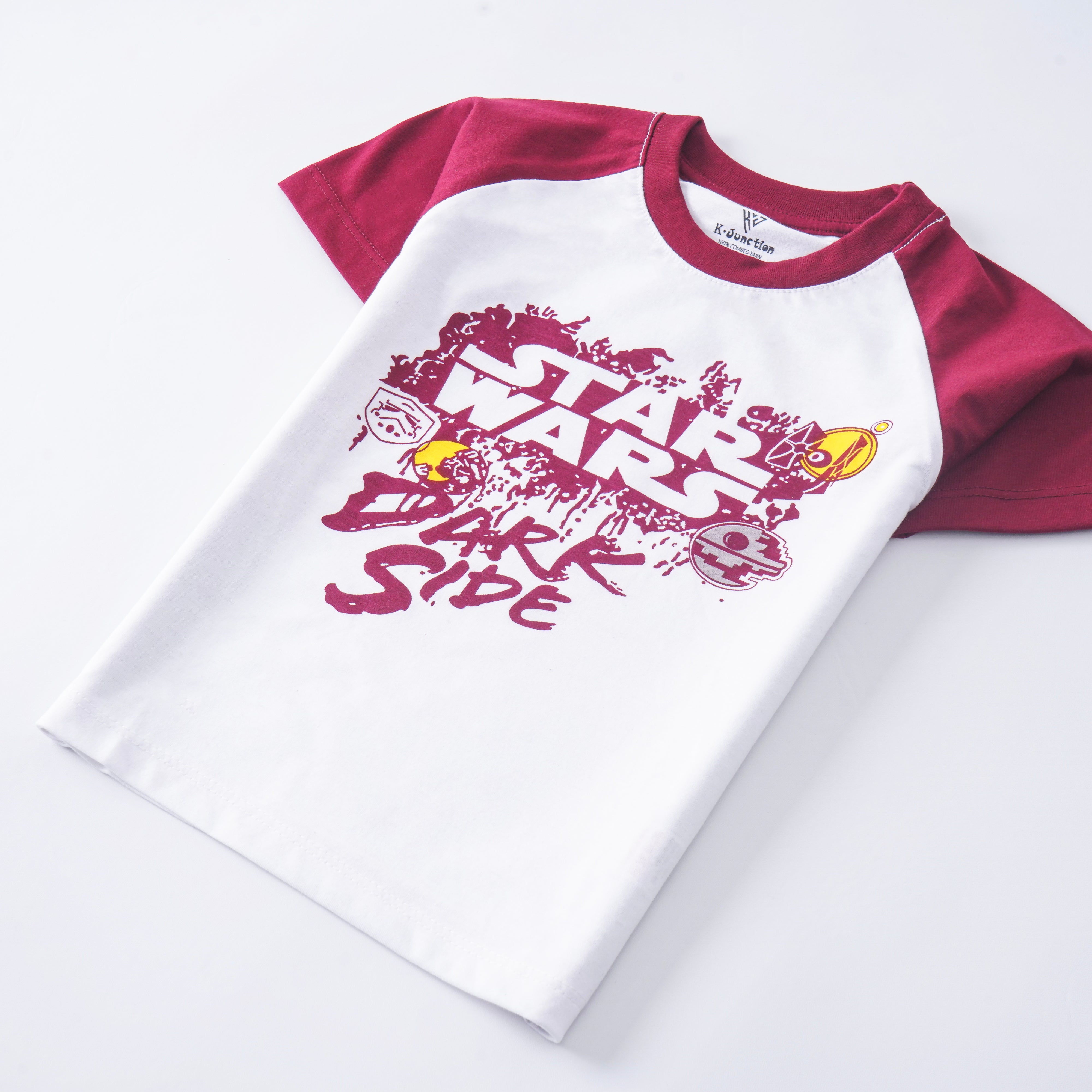 Infant Boys Half Sleeves-Printed T-Shirt (Star-wars)