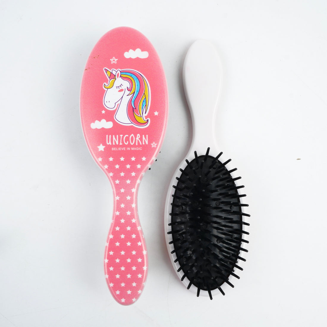 Kids Hair Brush - Pink, Purple, Green & Coral