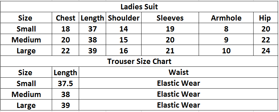 Women's 2Pcs Printed Suit Color White-Black