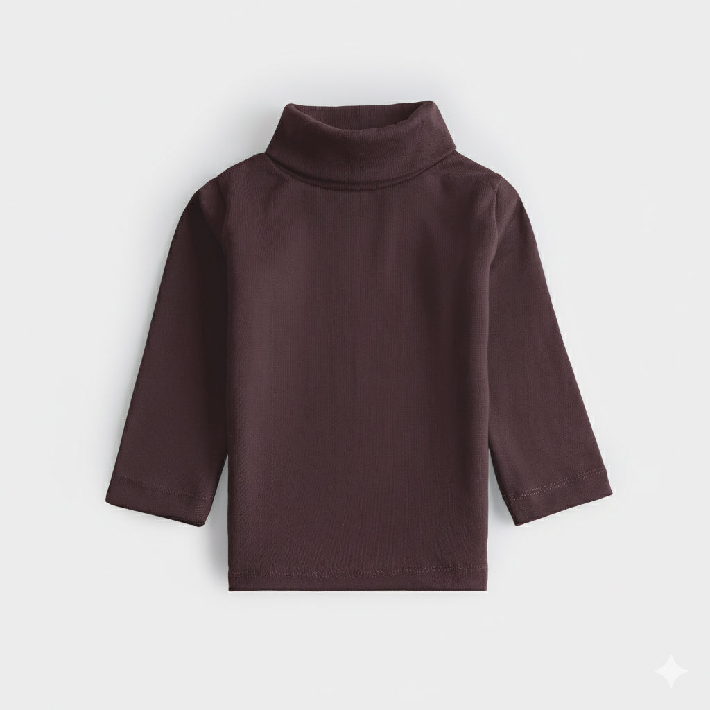 Kids Unisex Full Sleeve High-Neck