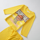 Boys Printed Full Sleeve Suit (BasketBall)