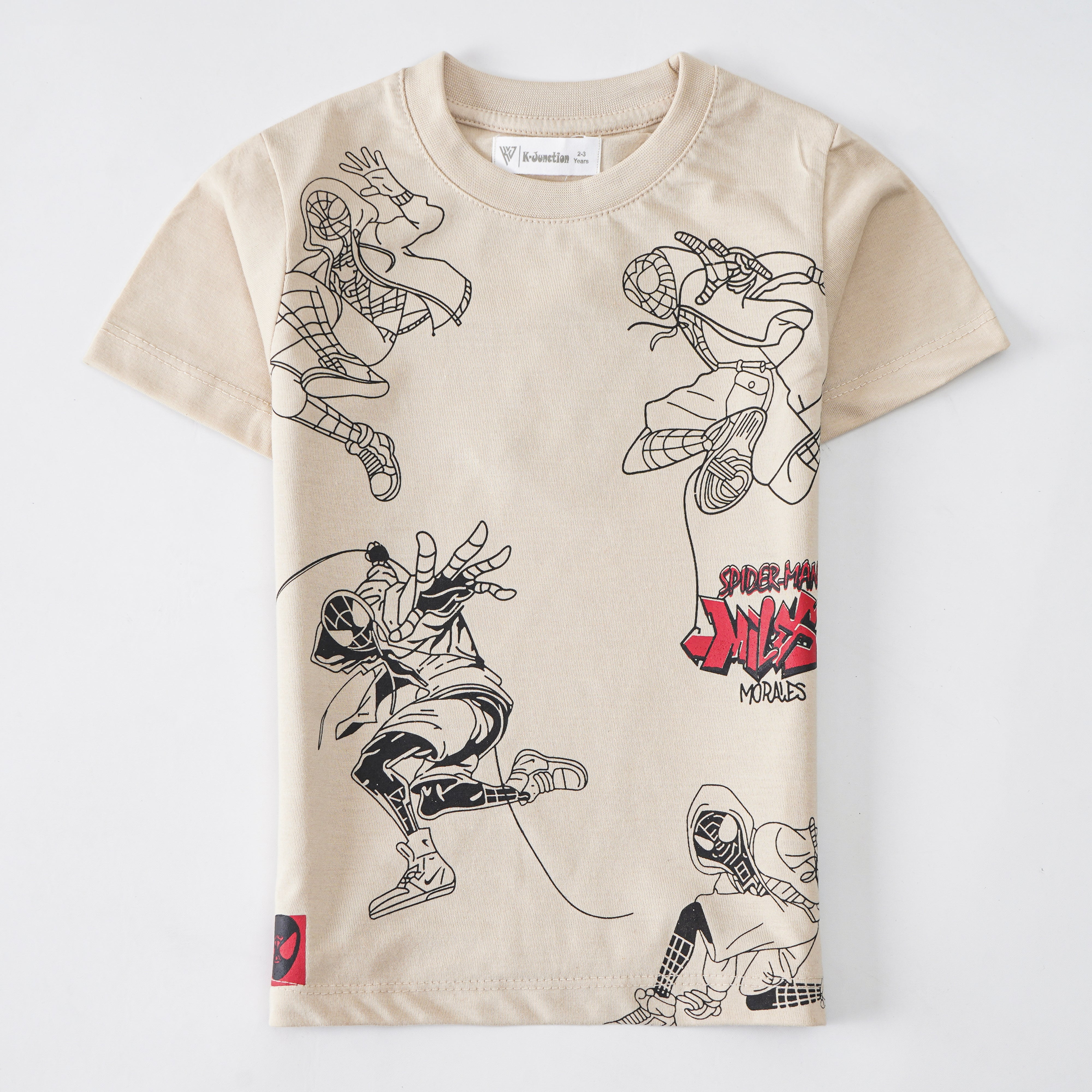 Boys Half Sleeves-Printed T-Shirt