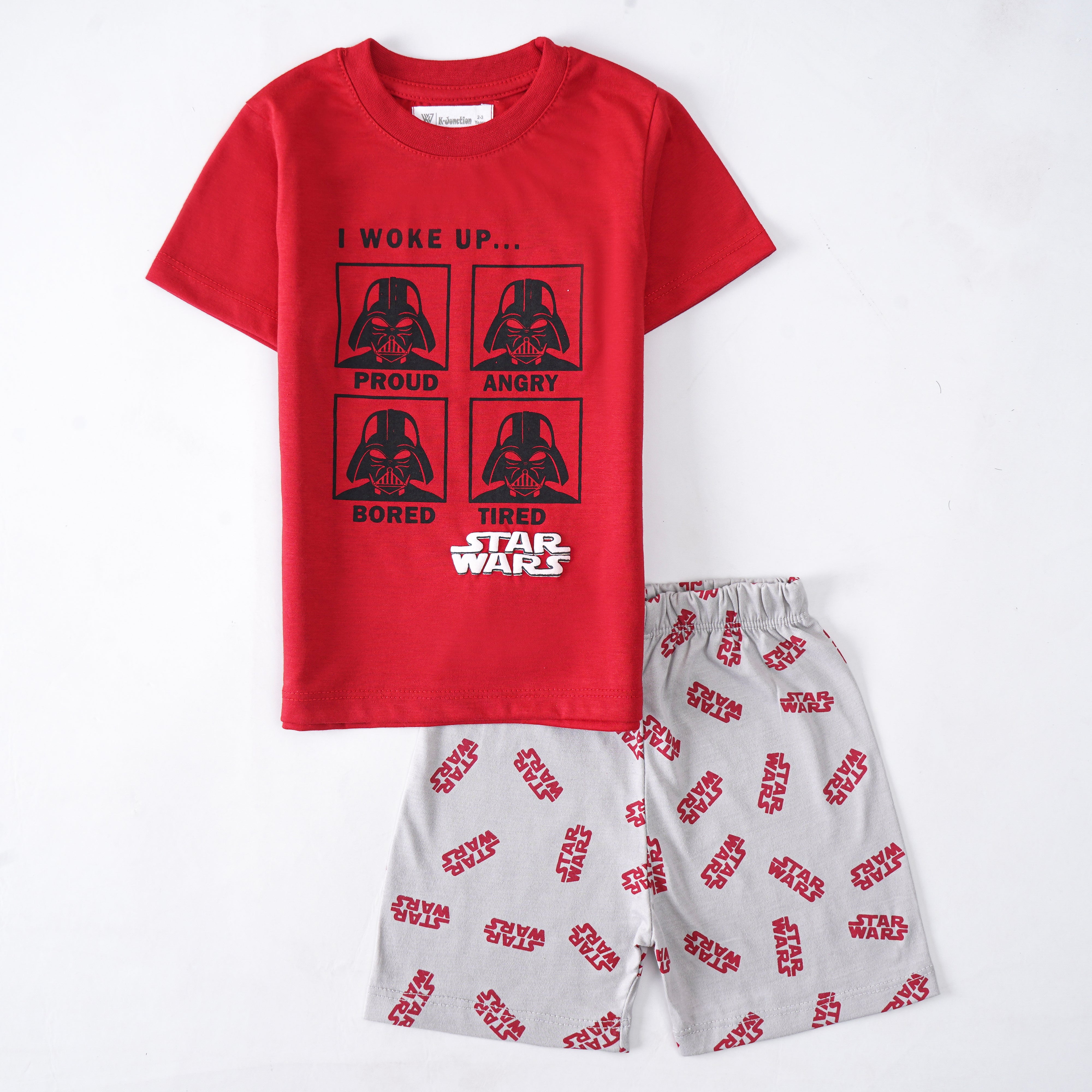 Boys Half Sleeves 2 Piece Suit