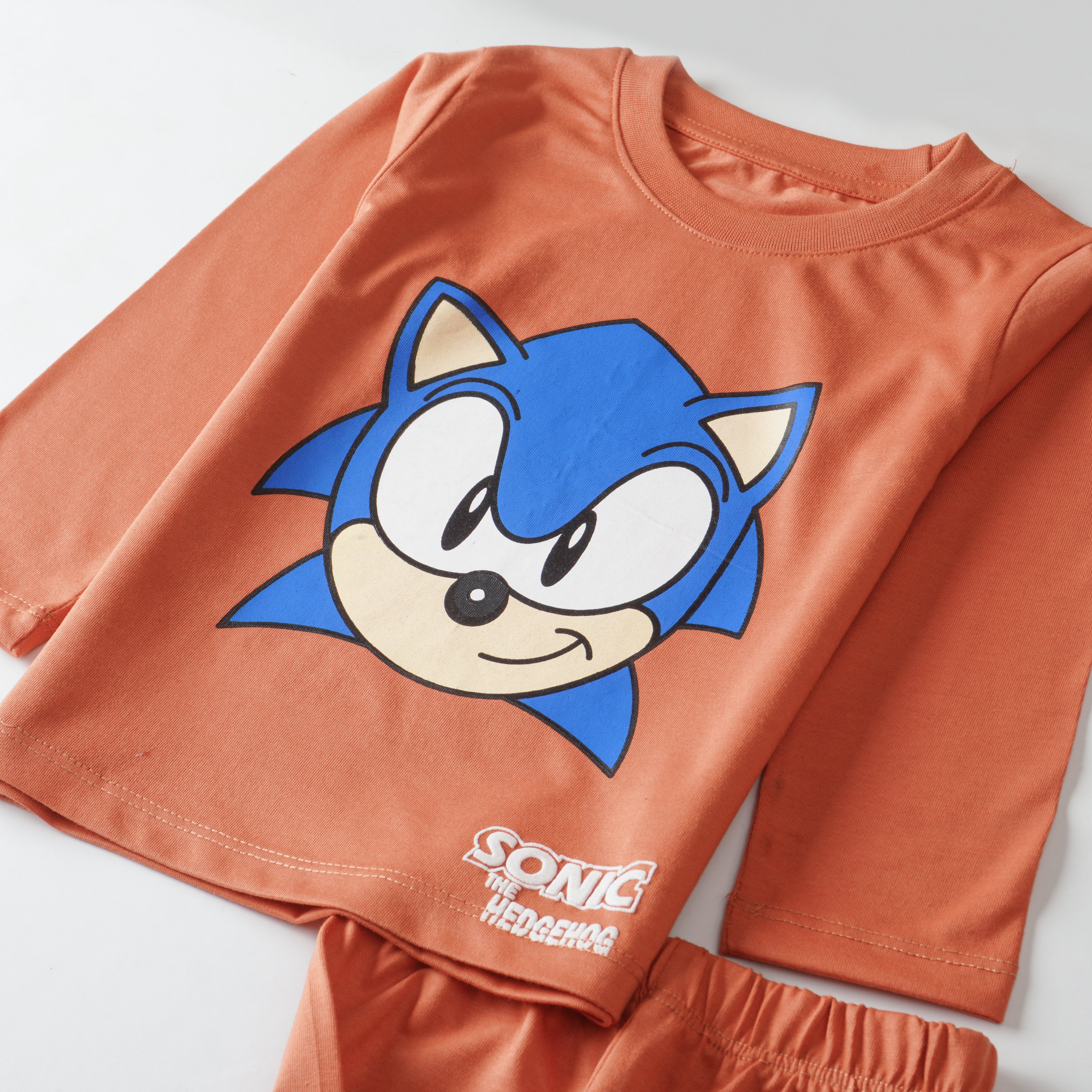 Boys Printed Full Sleeve Suit (Sonic)