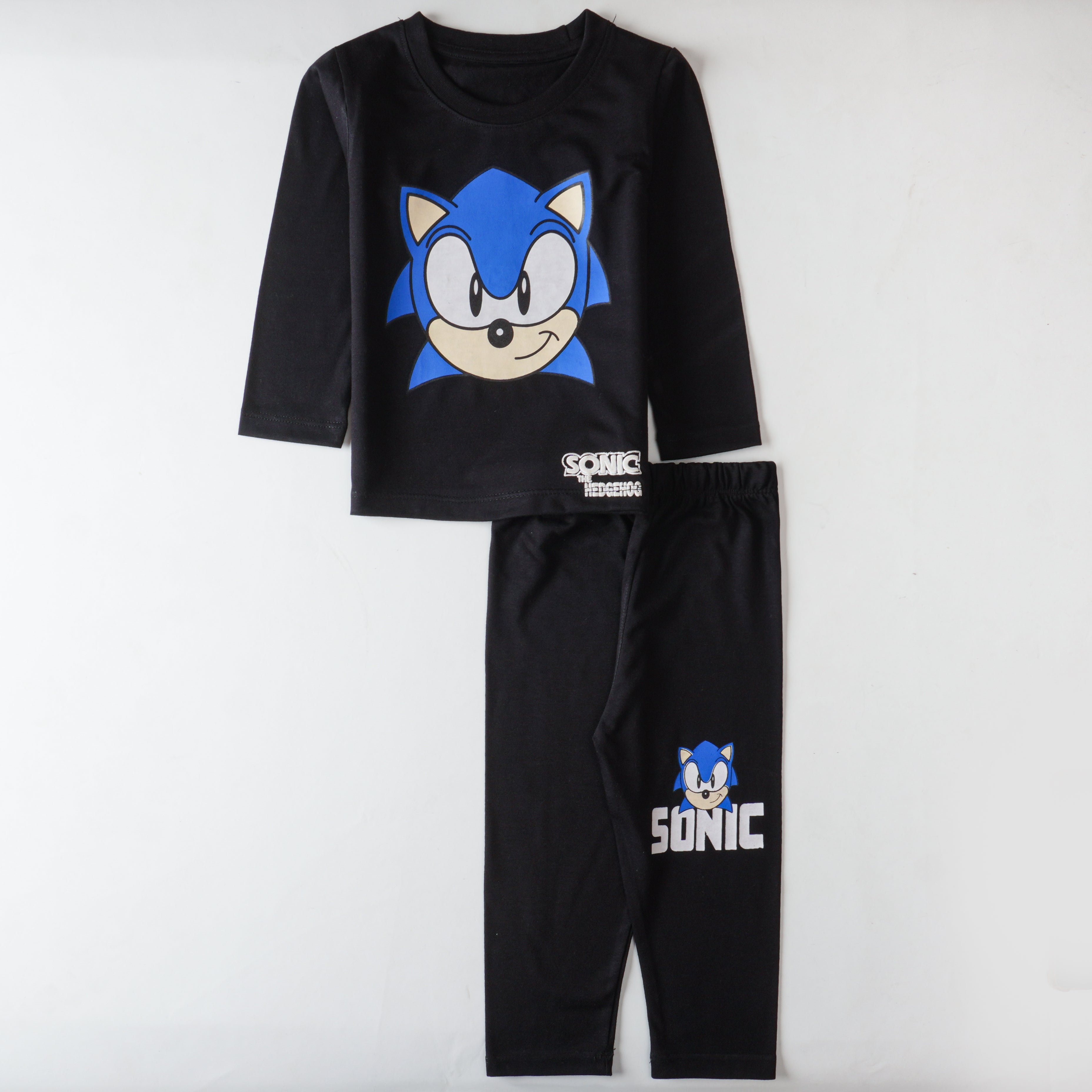 Boys Printed Full Sleeve Suit (Sonic)