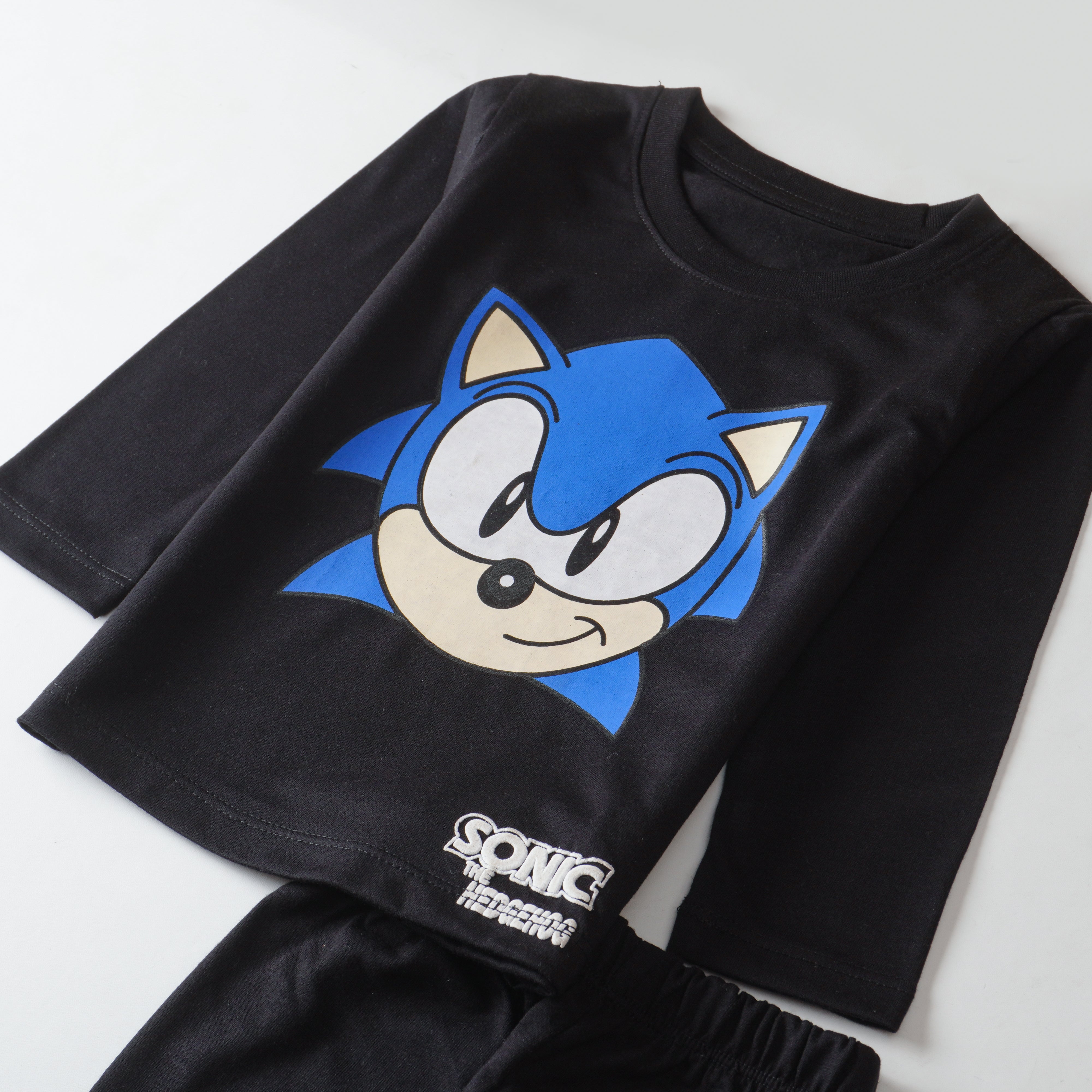 Boys Printed Full Sleeve Suit (Sonic)