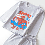 Boys Printed Full Sleeve Suit (Spidey)