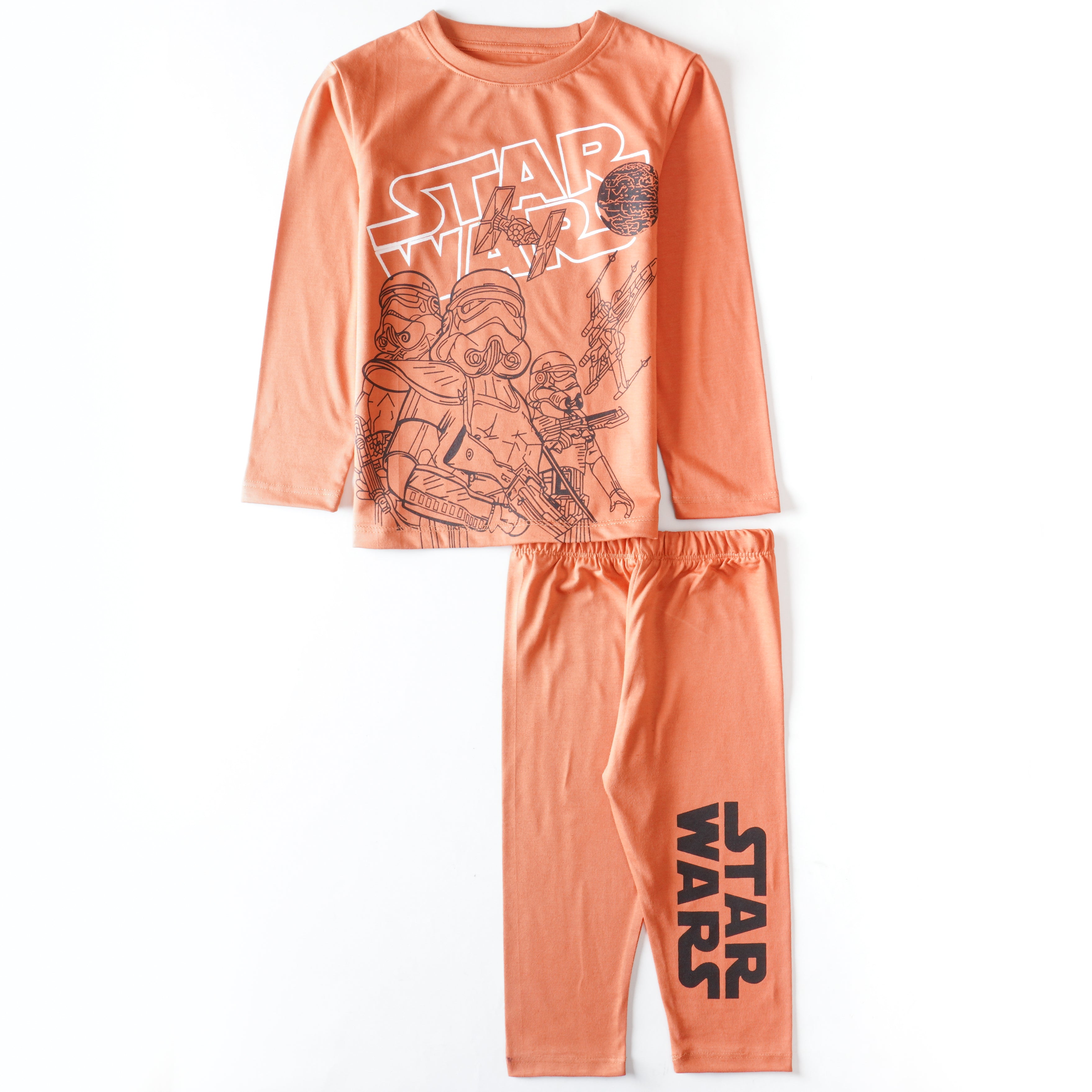 Boys Printed Full Sleeve Suit (Star Wars)