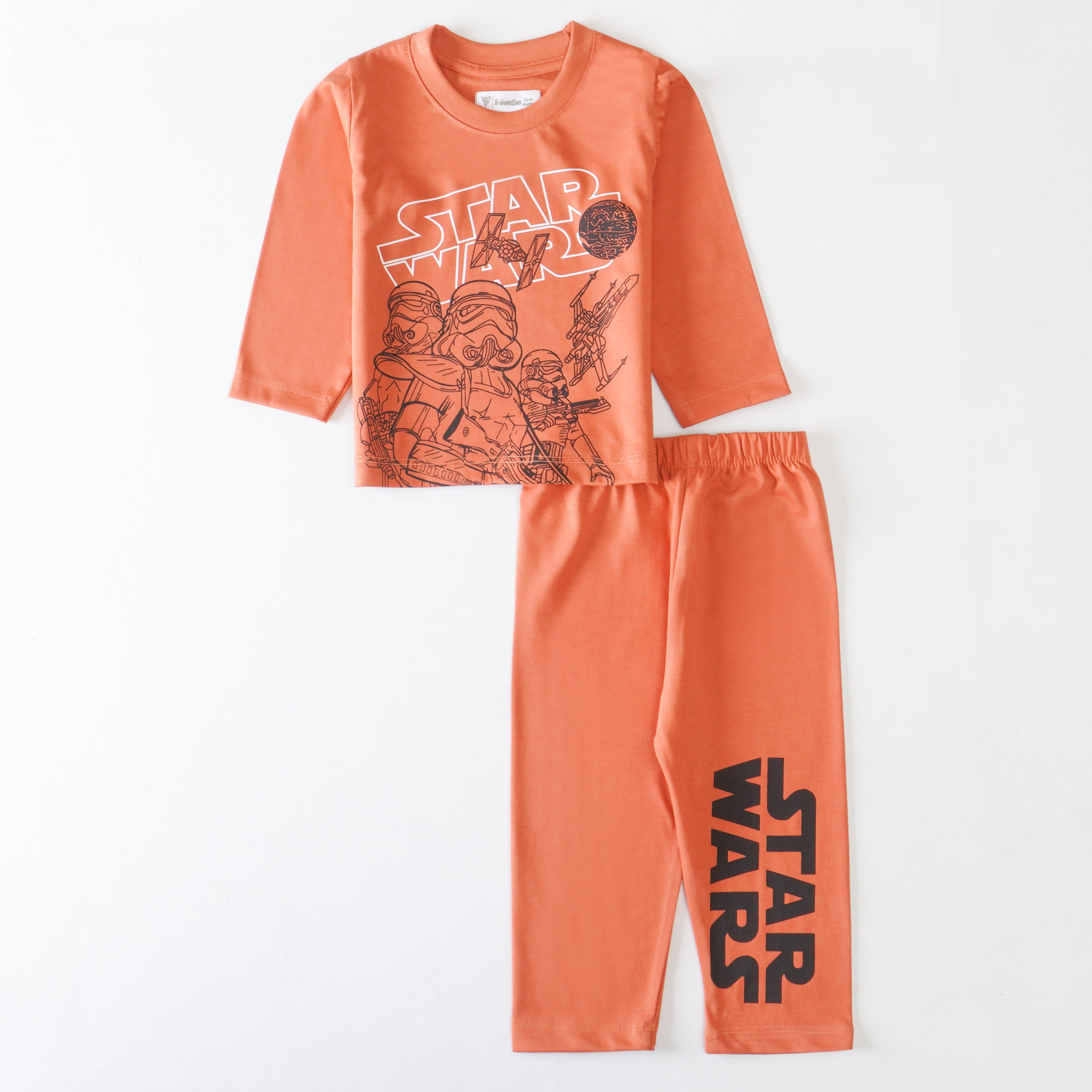 Boys Printed Full Sleeve Suit