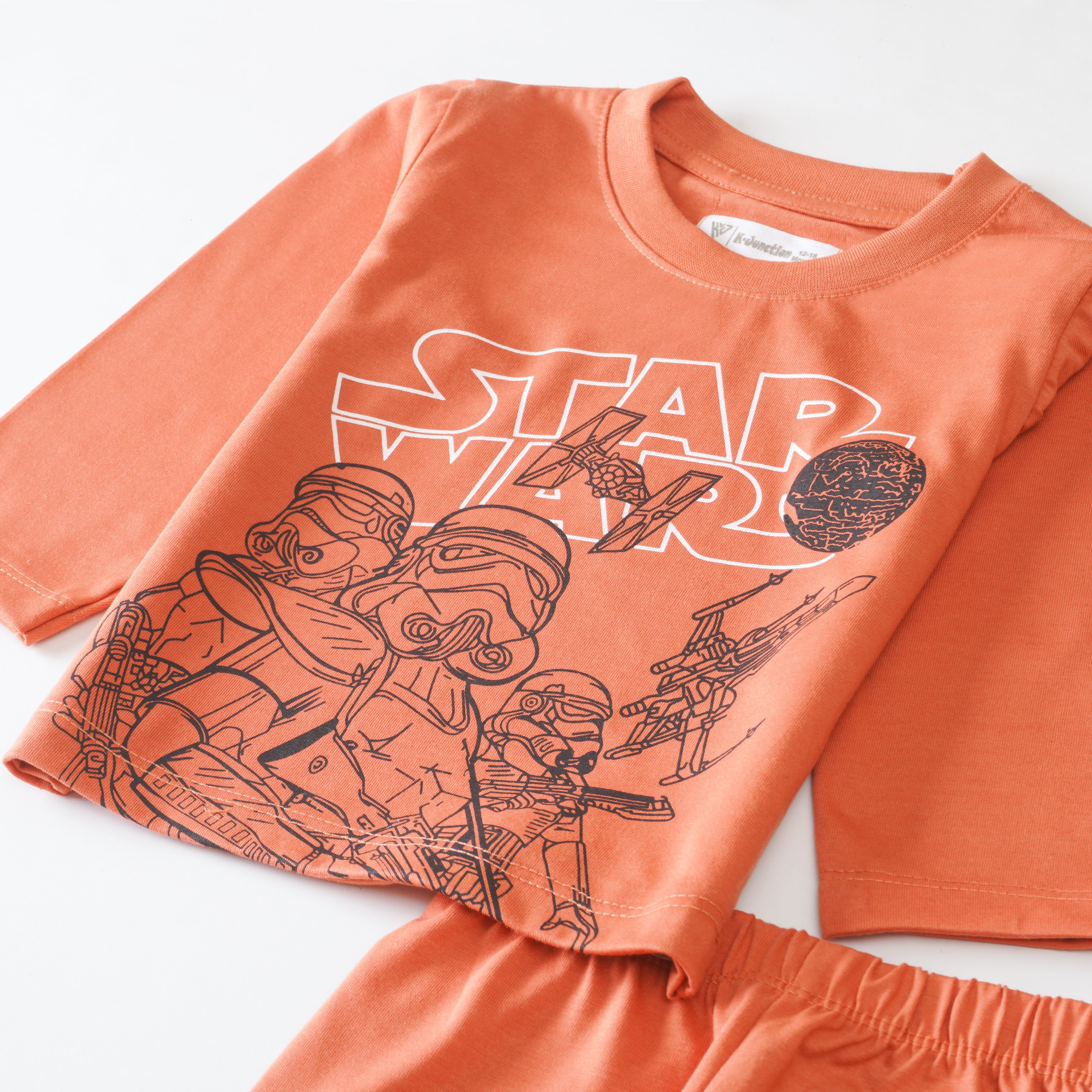 Boys Printed Full Sleeve Suit