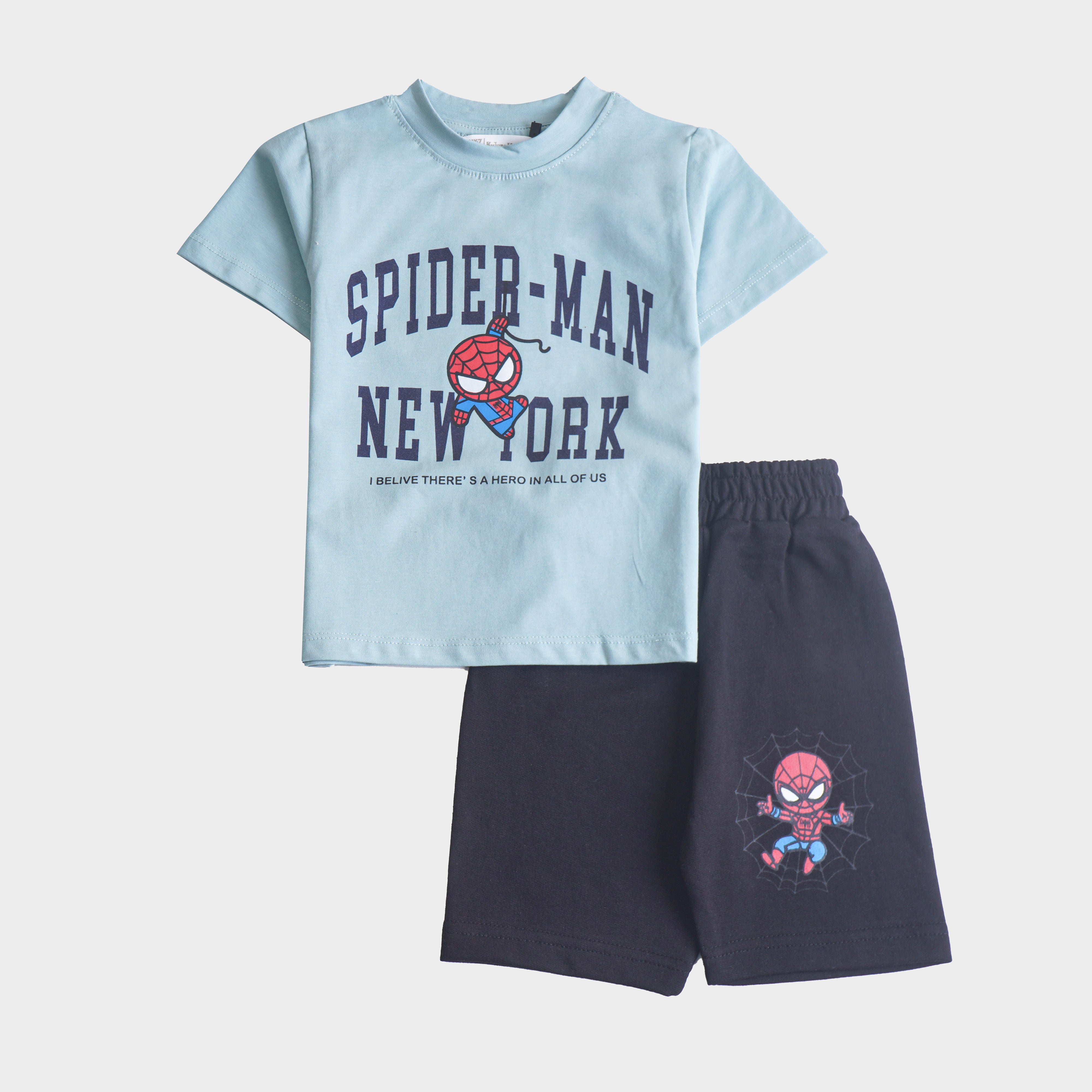 Boys Half Sleeves 2 Piece Suit
