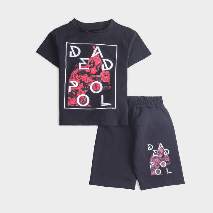 Boys Half Sleeves 2 Piece Suit