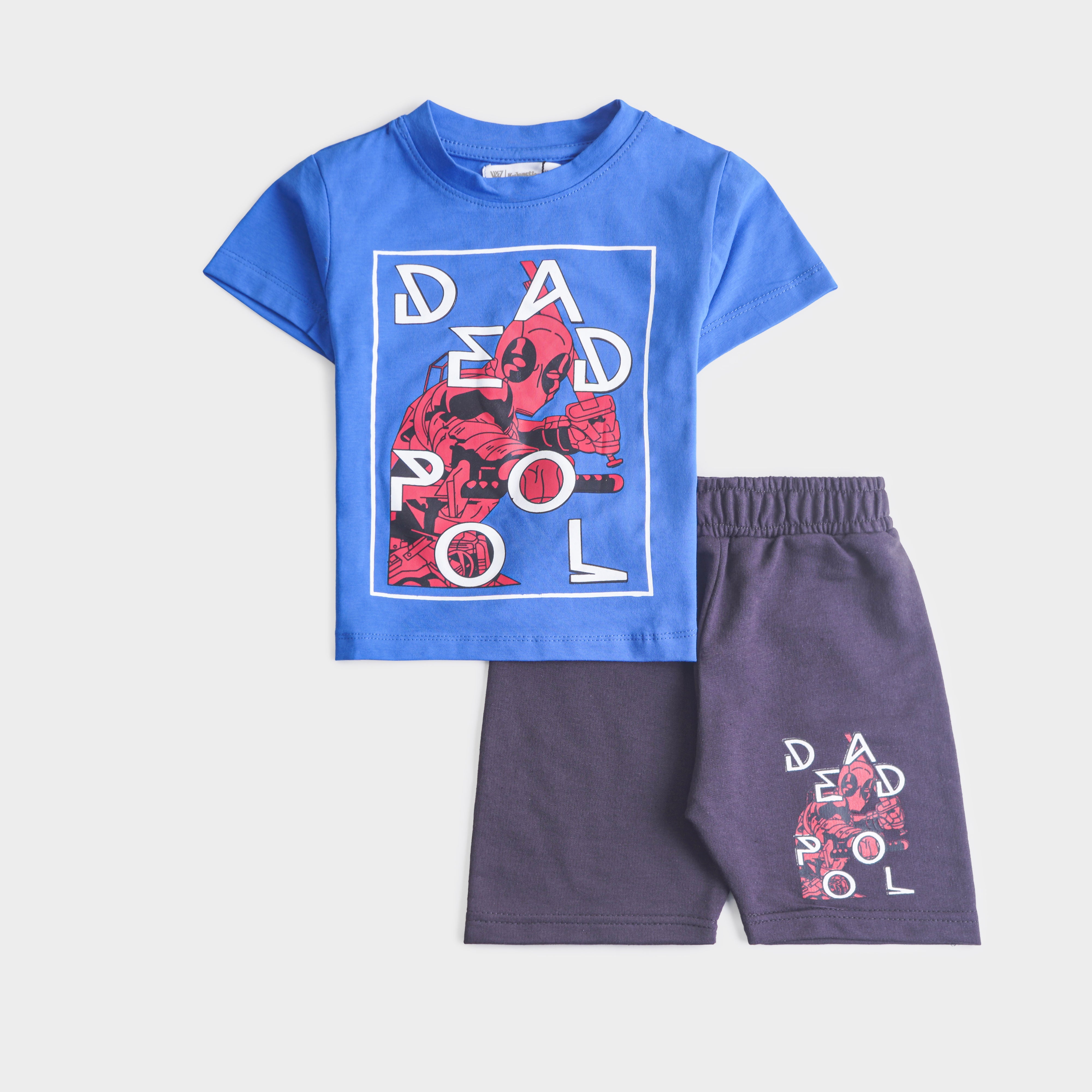 Boys Half Sleeves 2 Piece Suit