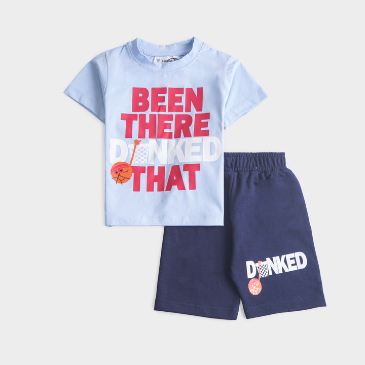 Boys Half Sleeves 2 Piece Suit