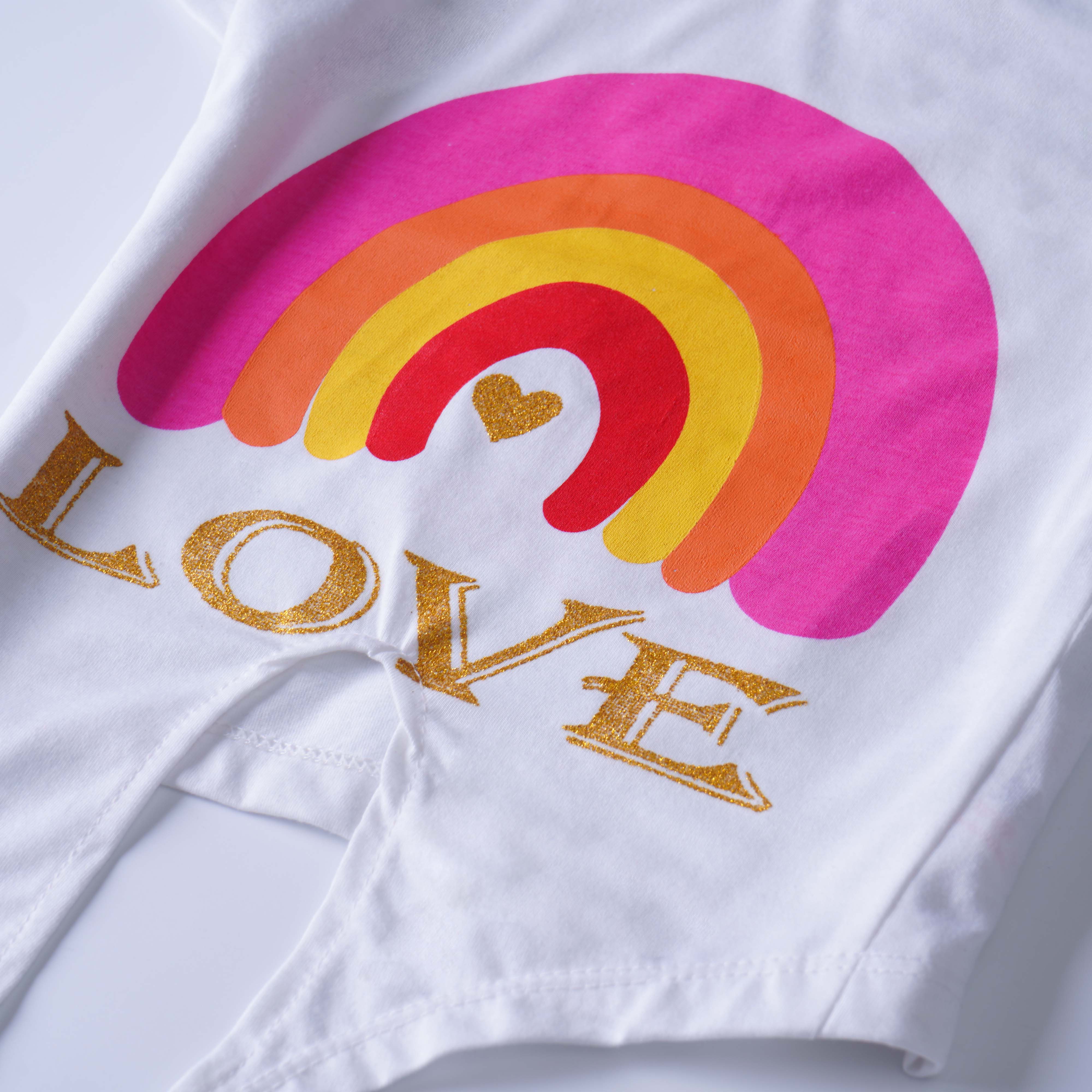 Girls T-shirt (Rainbow)