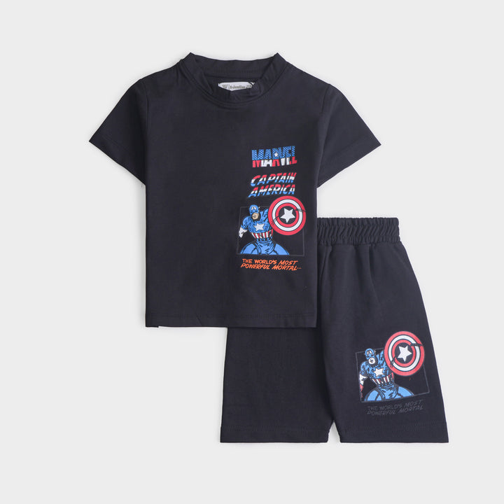 Boys Half Sleeves 2 Piece Suit