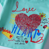 Girls T-shirt (Love Heart)