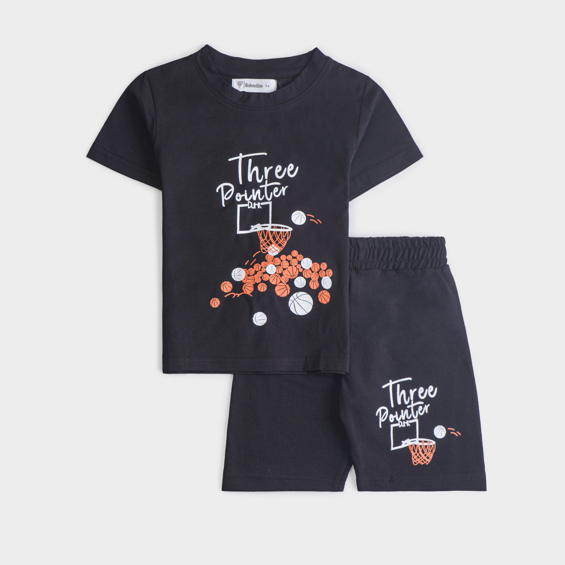 Boys Half Sleeves 2 Piece Suit