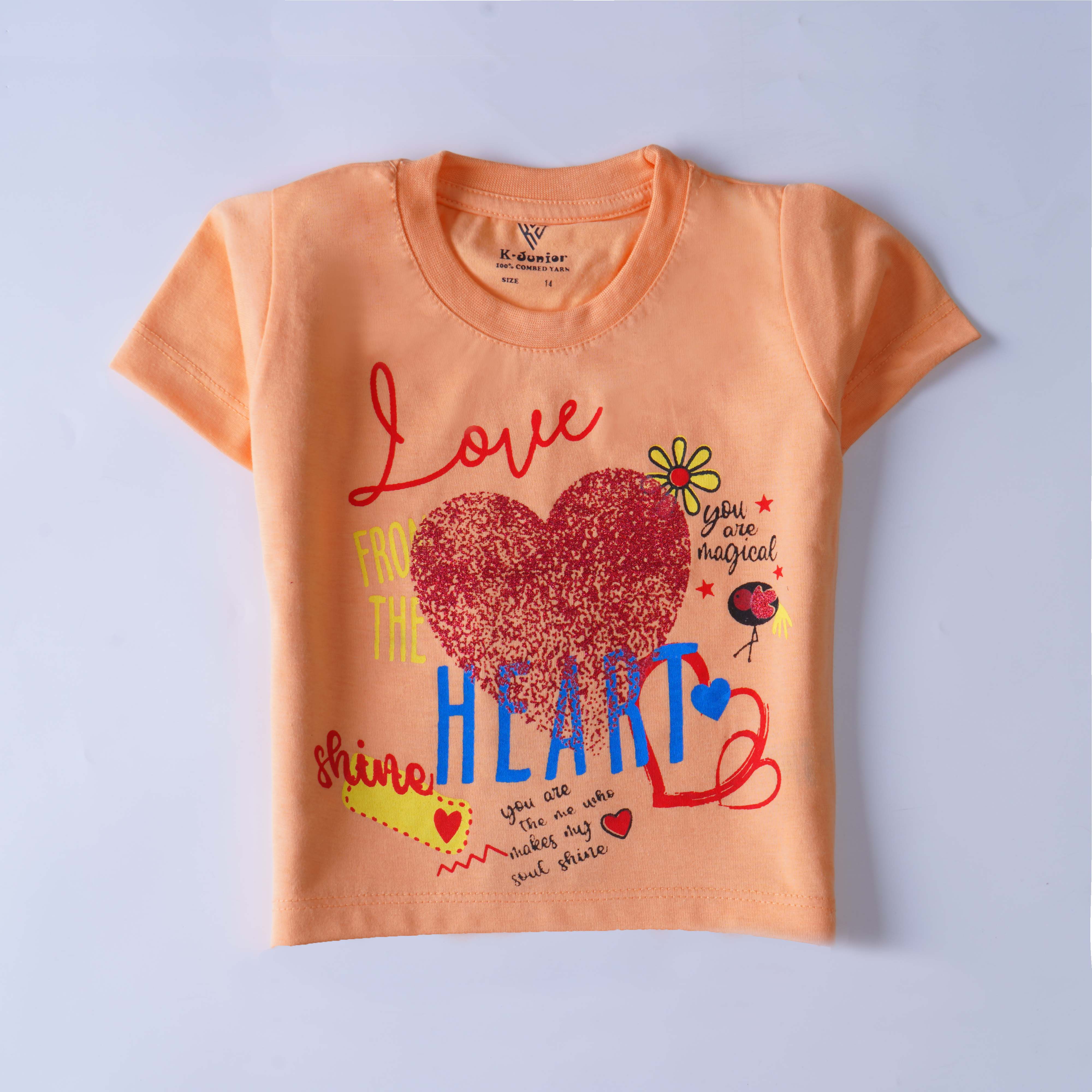 Girls T-shirt (Love Heart)