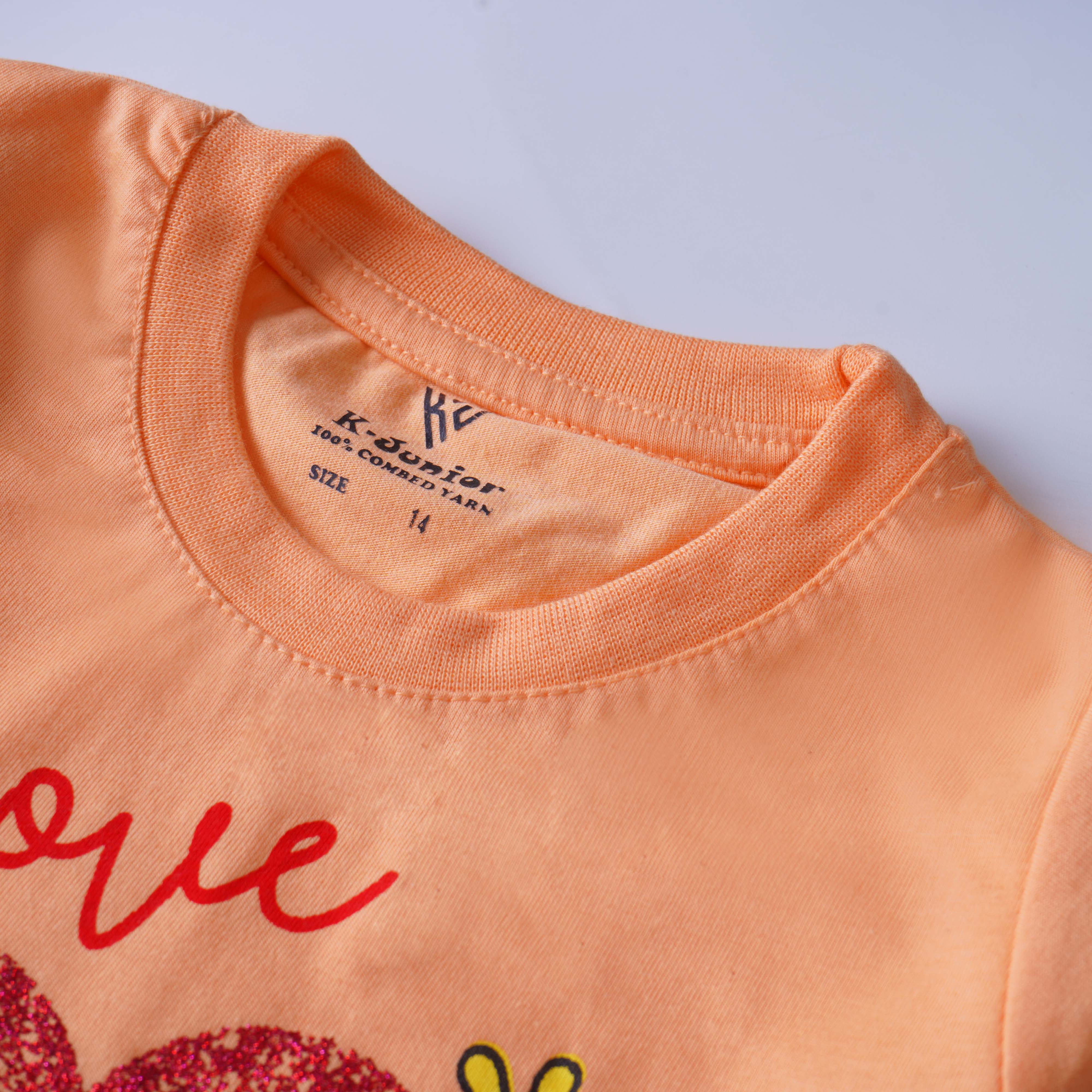 Girls T-shirt (Love Heart)